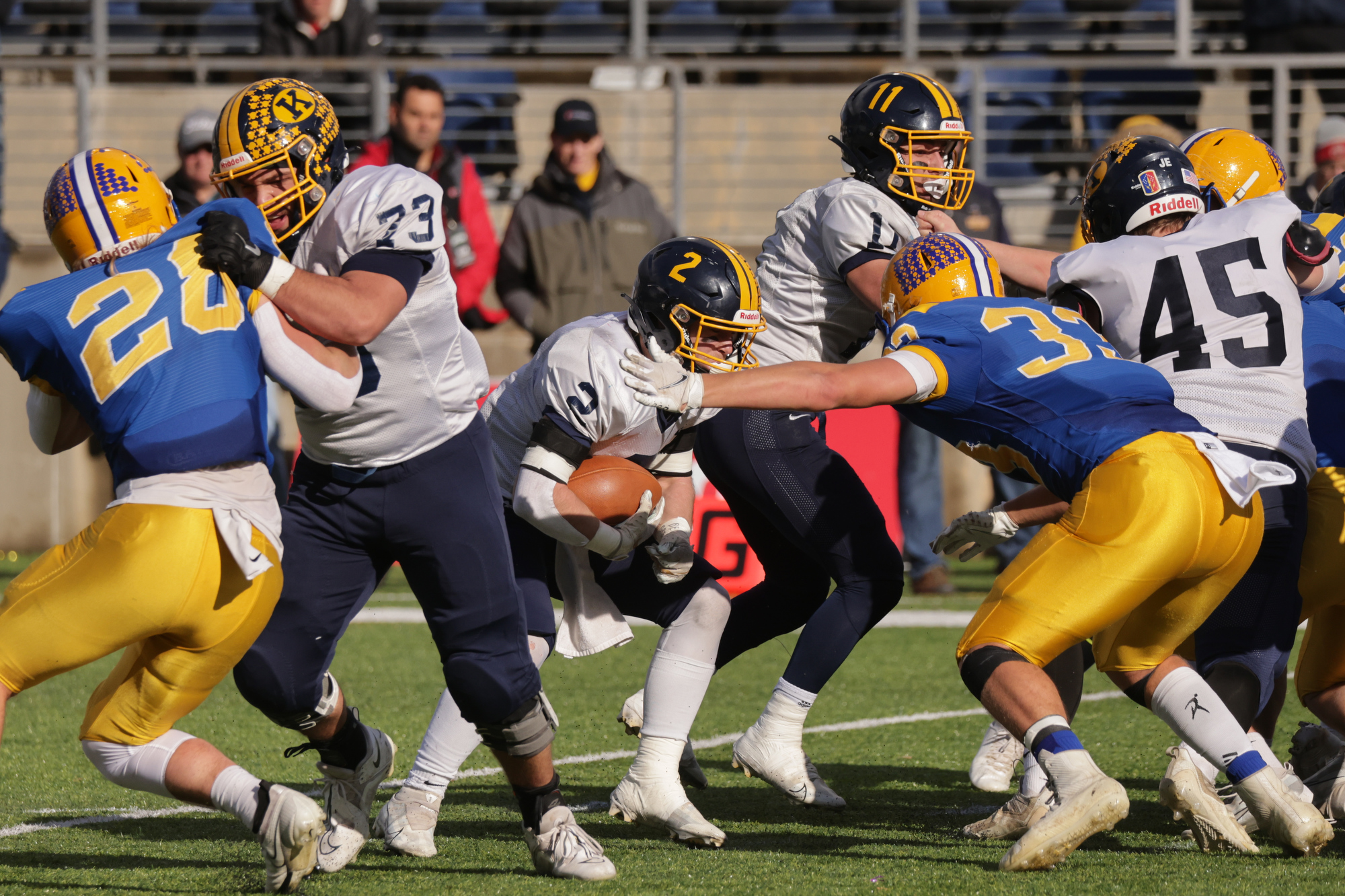 Marion Local Vs. Kirtland High School Division VI Football Championship ...