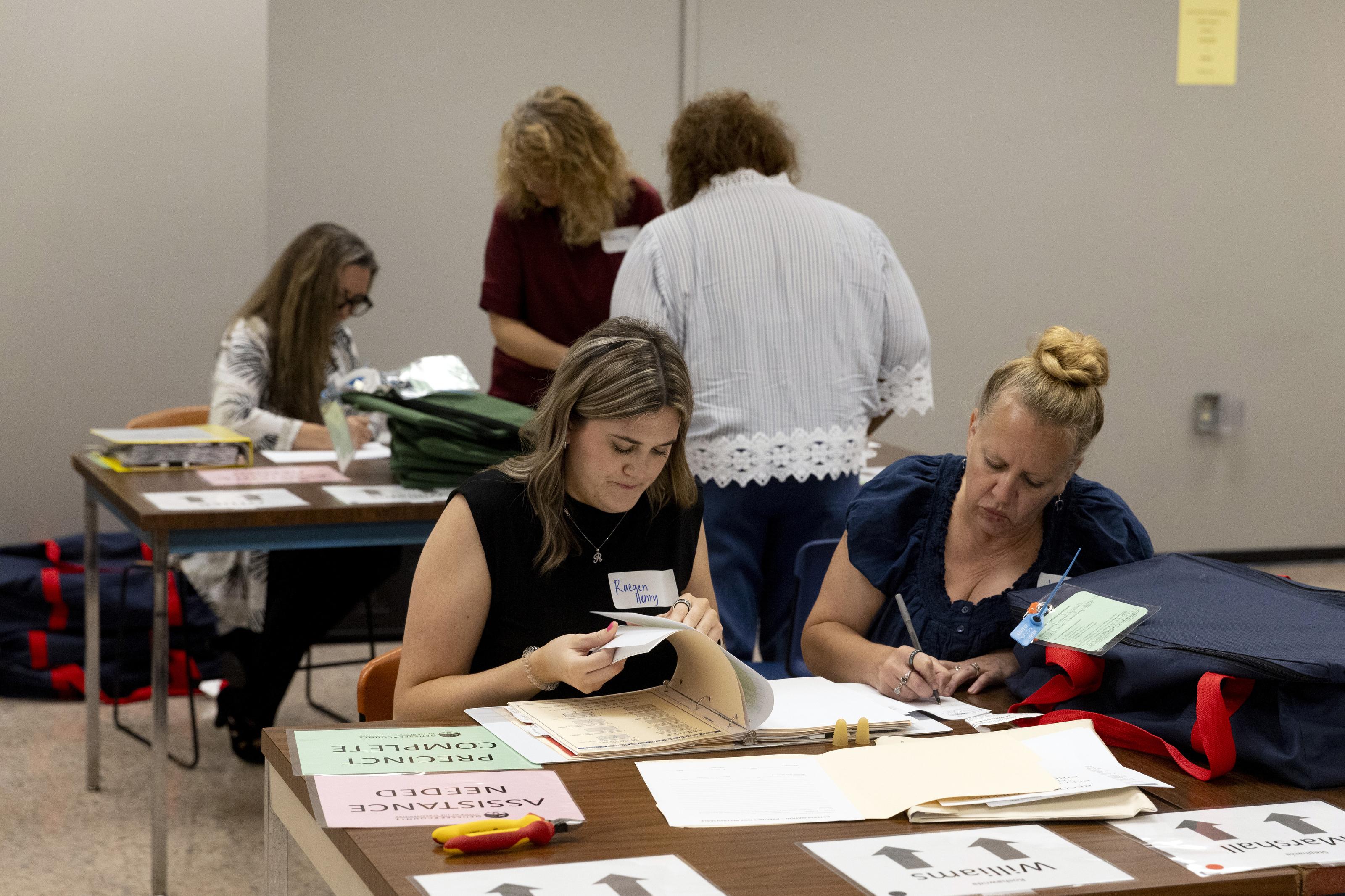 Election workers recount votes for two Genesee County ballots - mlive.com