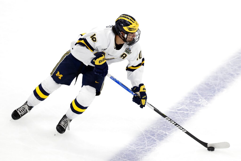 Top NHL draft picks Power, Beniers, Johnson all announce return to Michigan  for '21-22 college hockey season - College Hockey