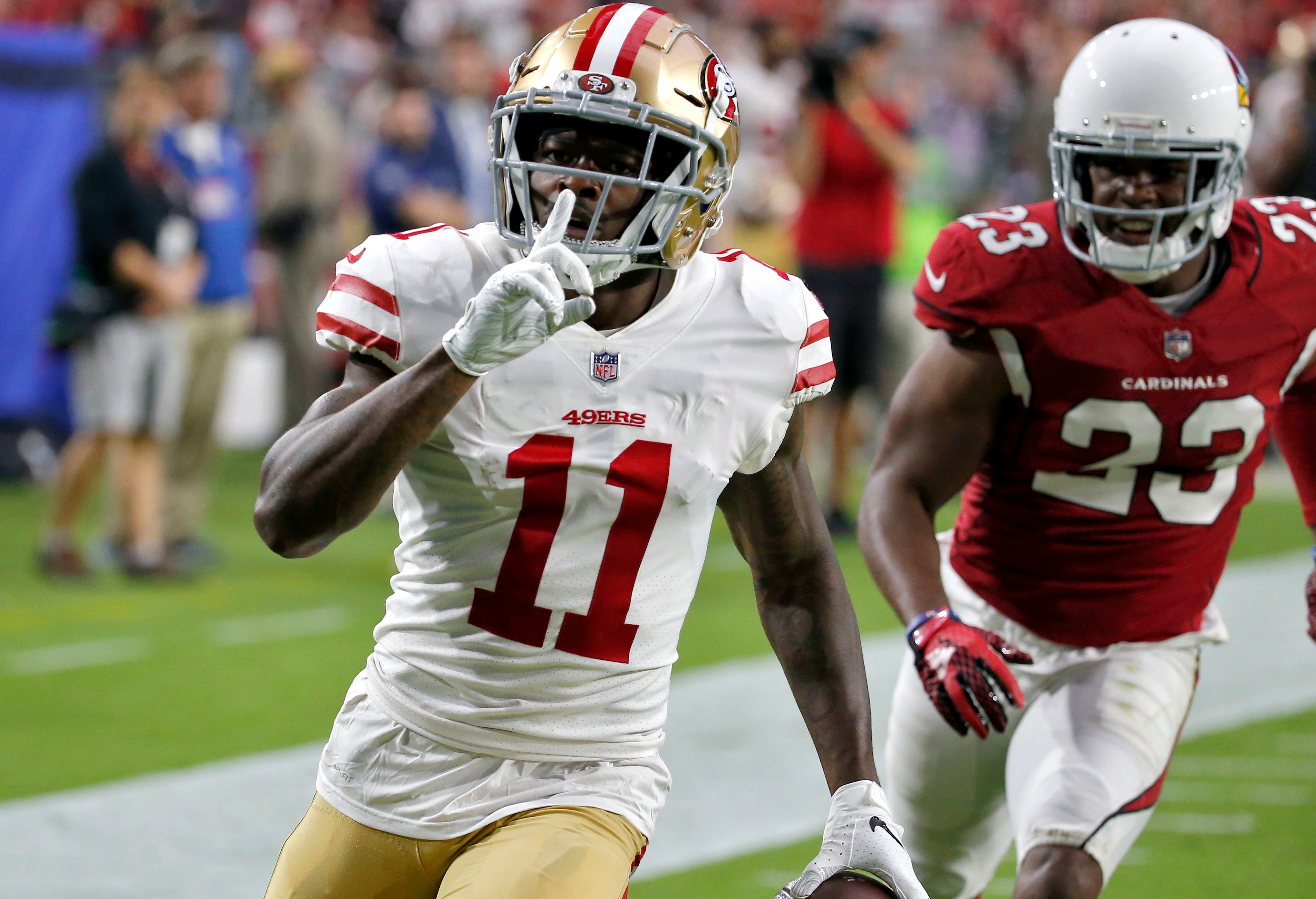 Marquise Goodwin reverting back to the San Francisco 49ers