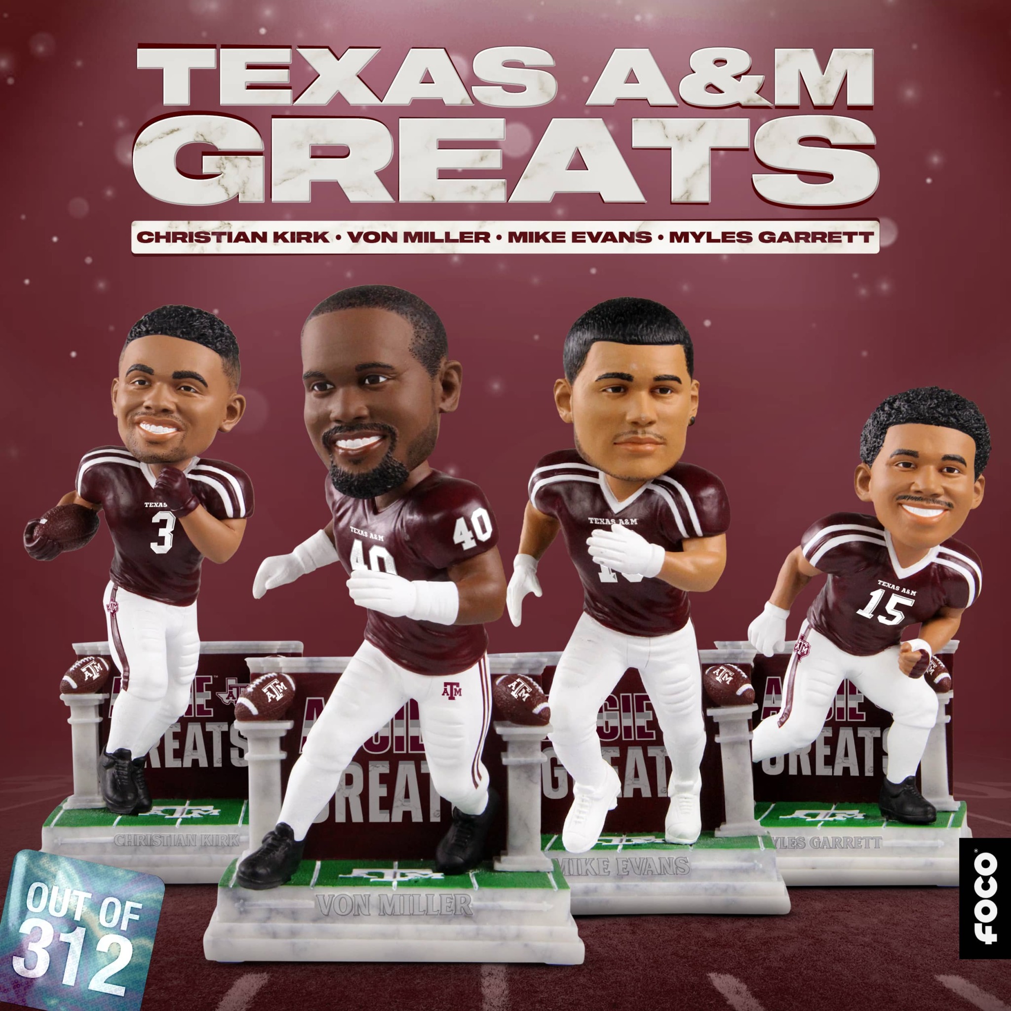 Myles Garrett Texas A&M bobblehead to be released 