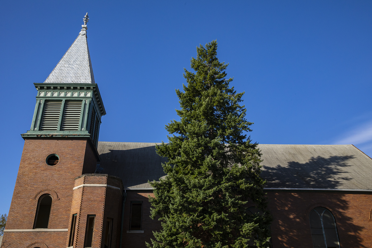 Demolition of First Reformed Church of Kalamazoo
