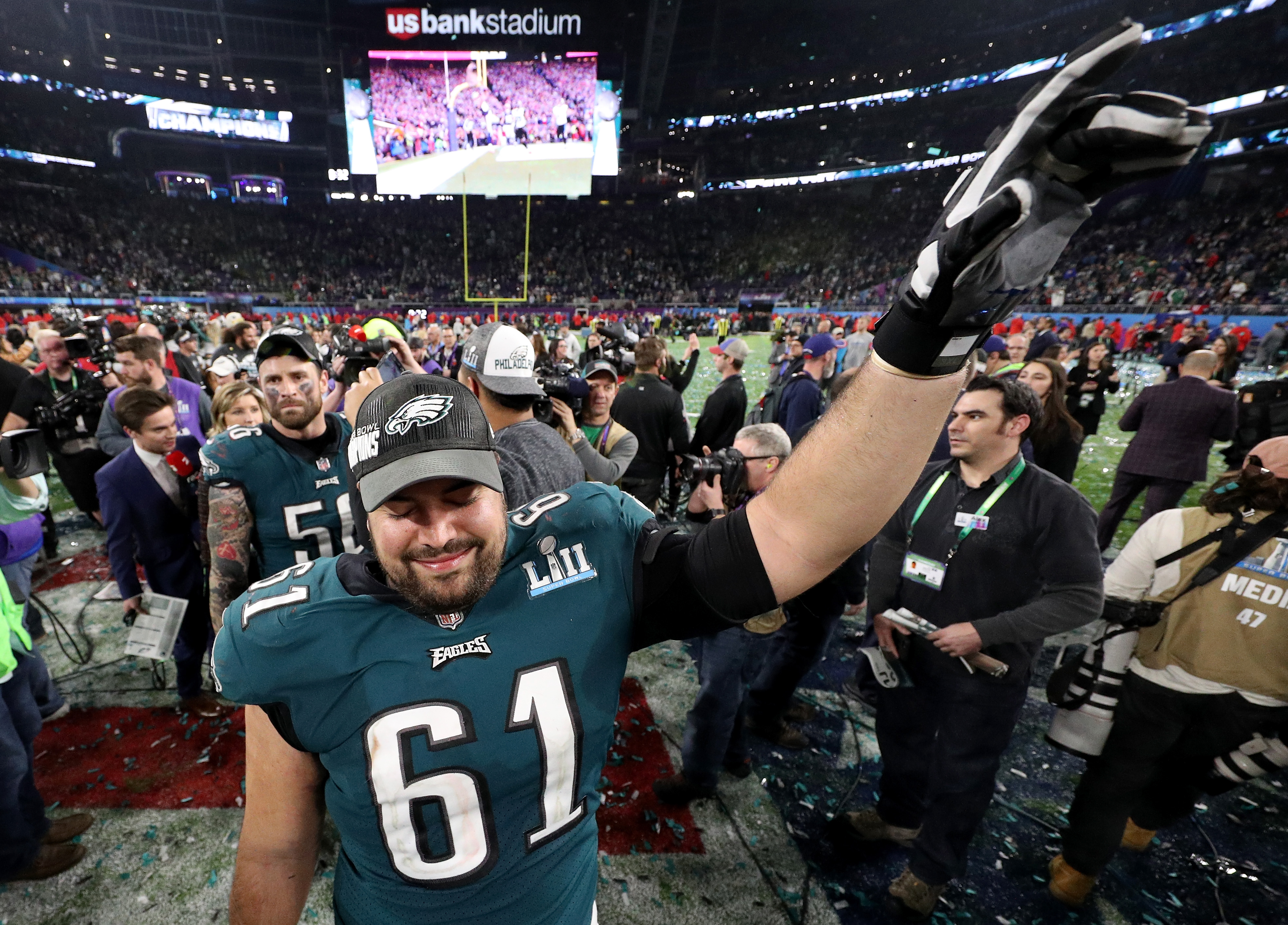 Eagles player went from contemplating retirement to being a grad