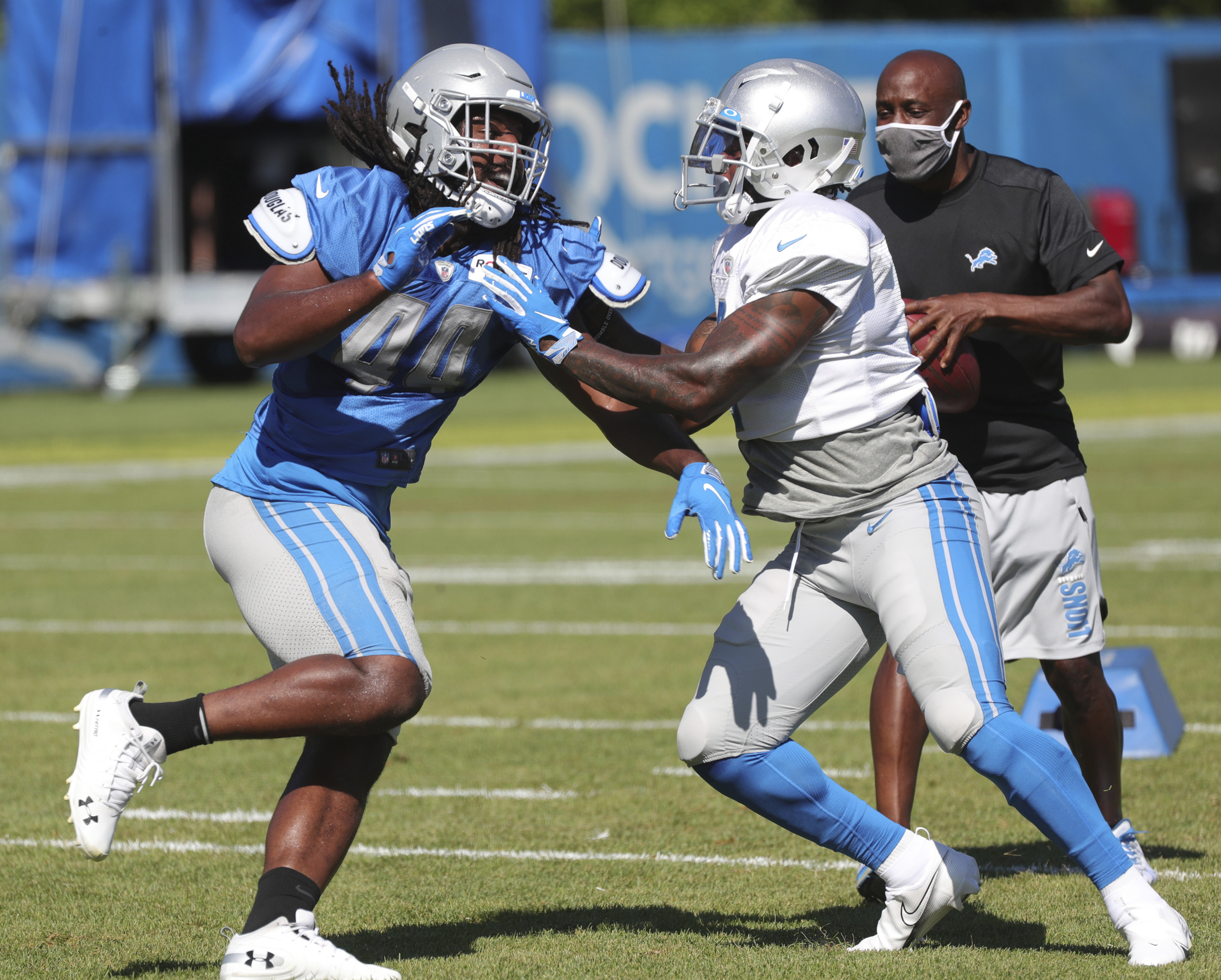 Lions' injury report: Tracy Walker, Graham Glasgow miss practice