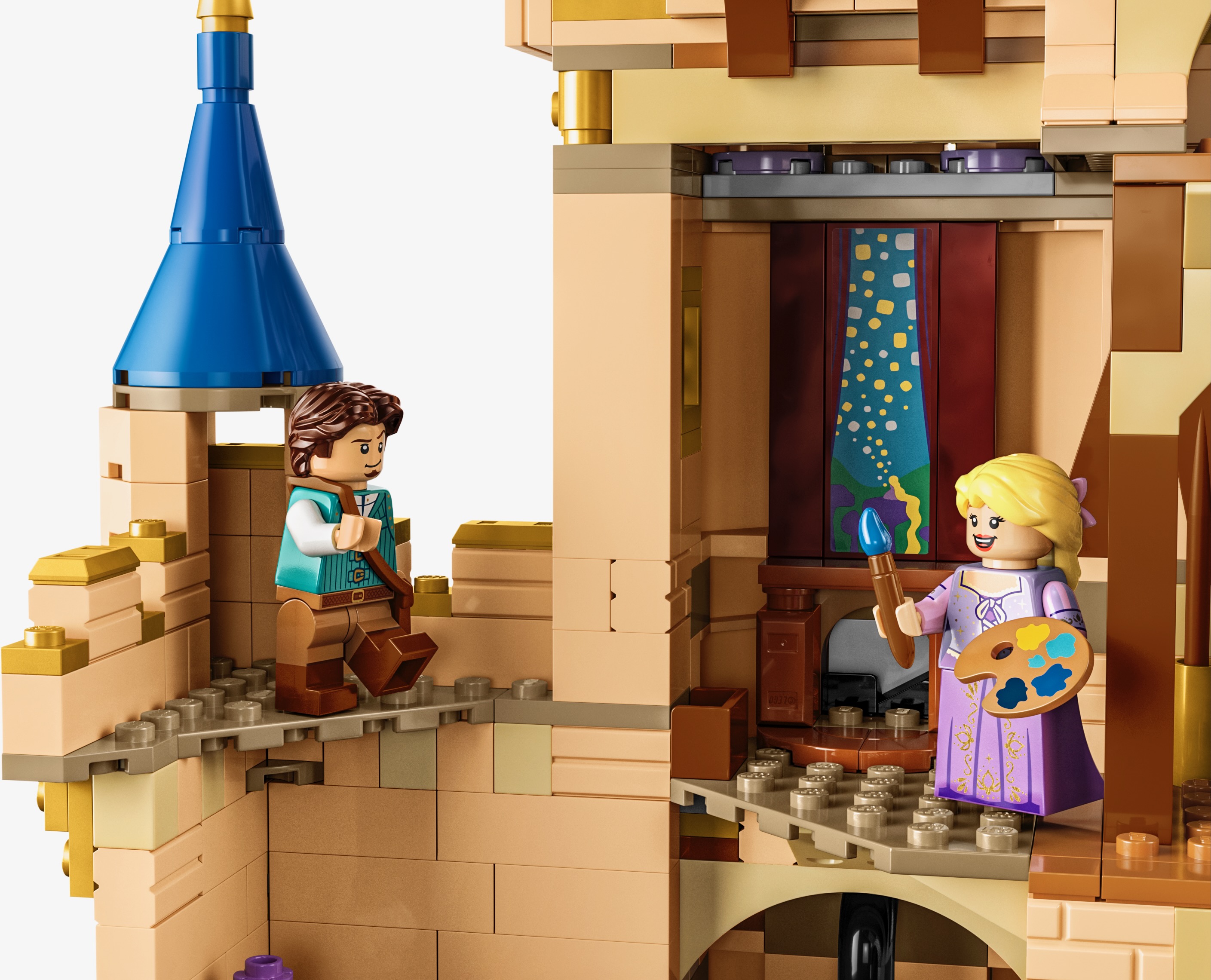 Lego disney castle easter eggs on sale