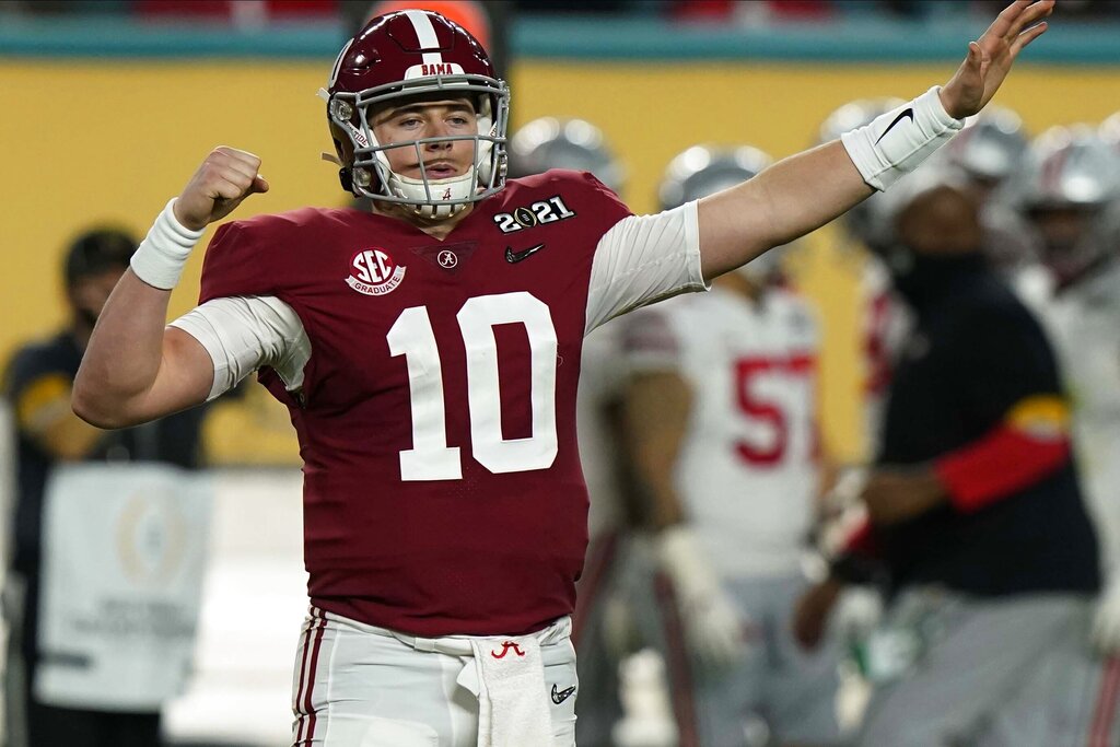 2021 NFL draft: Jets great Joe Namath gushes over Alabama QB Mac Jones