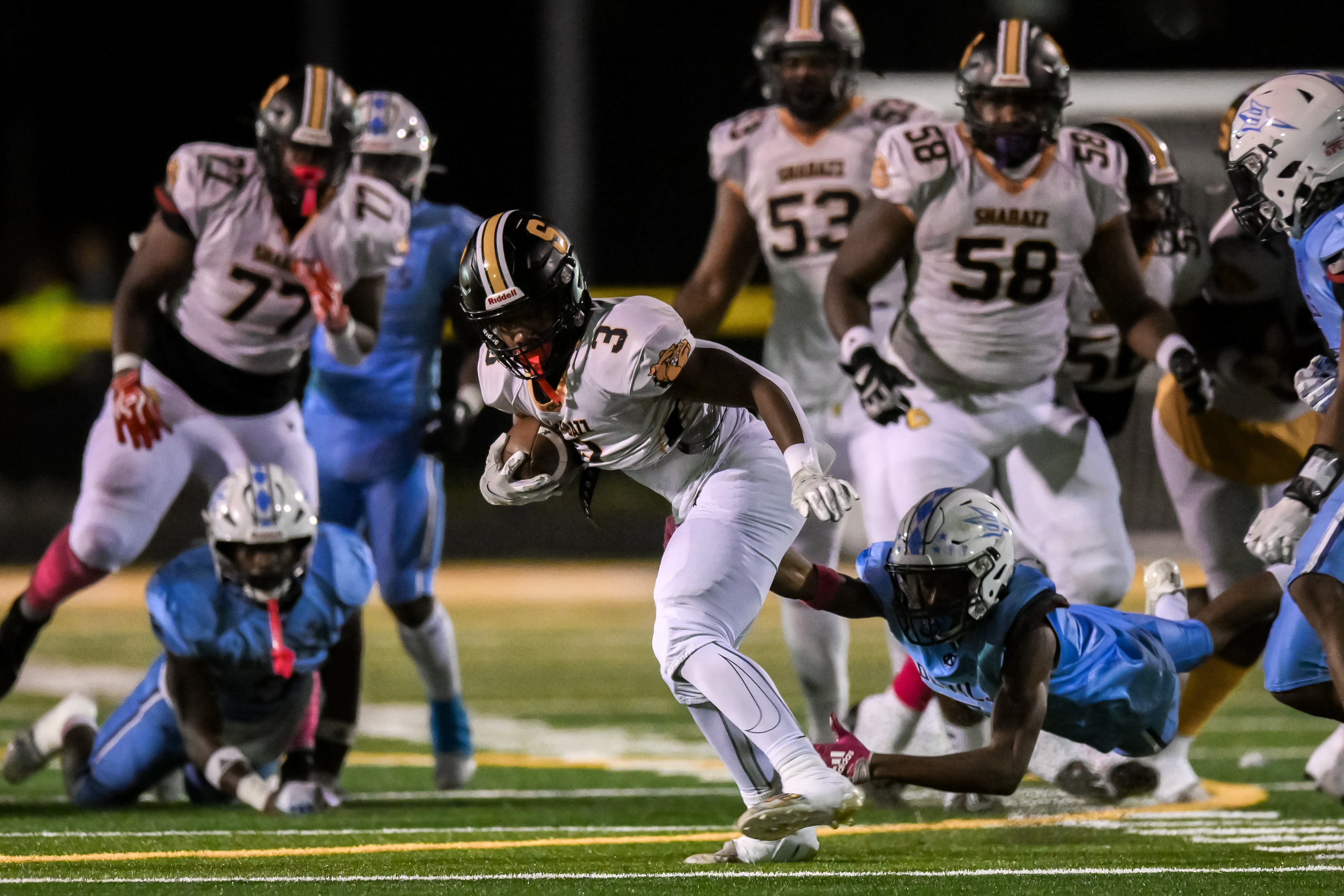 HIGH SCHOOL FOOTBALL Shabazz vs Newark Central on October 5, 2023