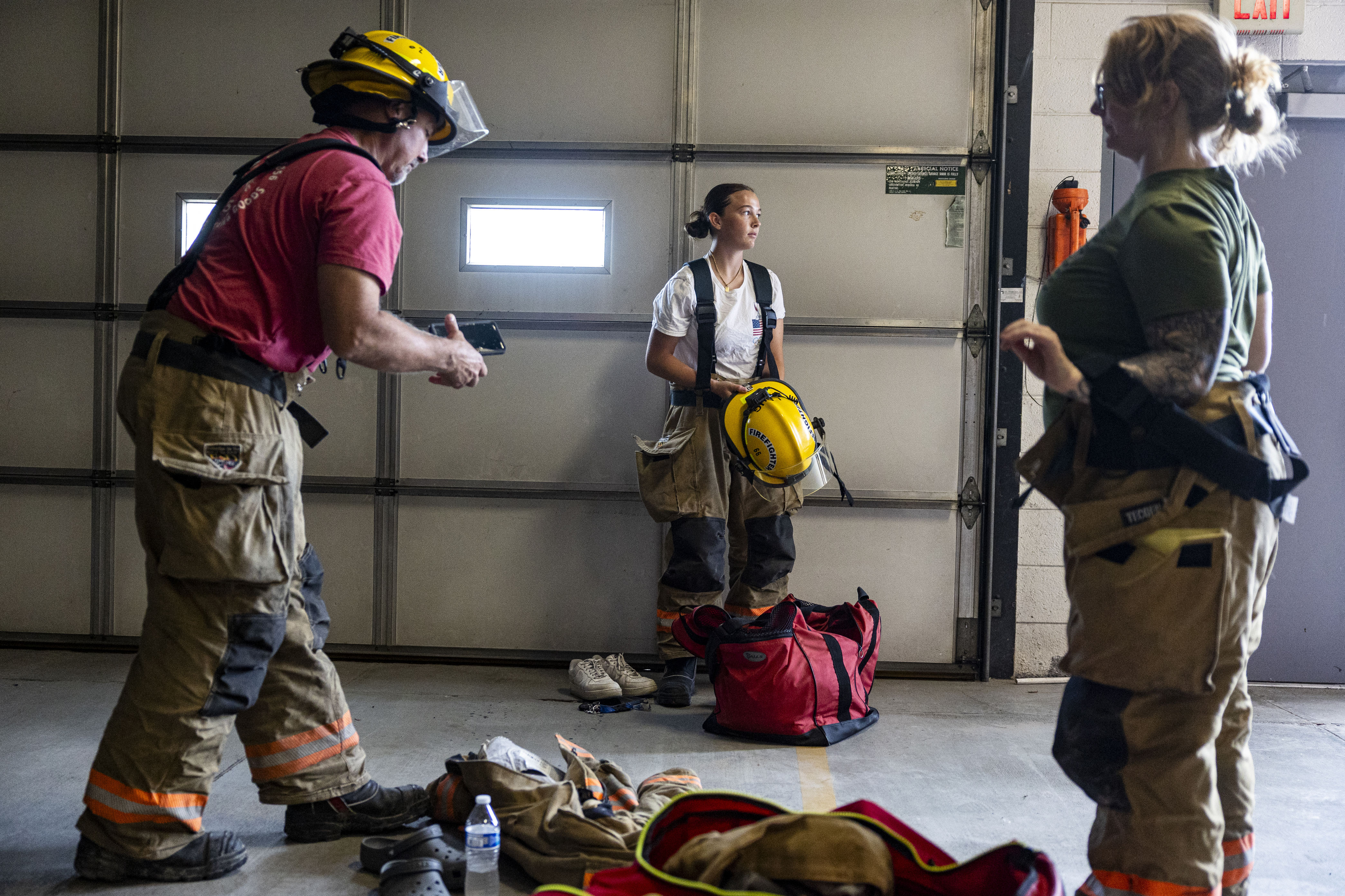 Many kids want to be a firefighter when they grow up; Lydia Kendziorski ...