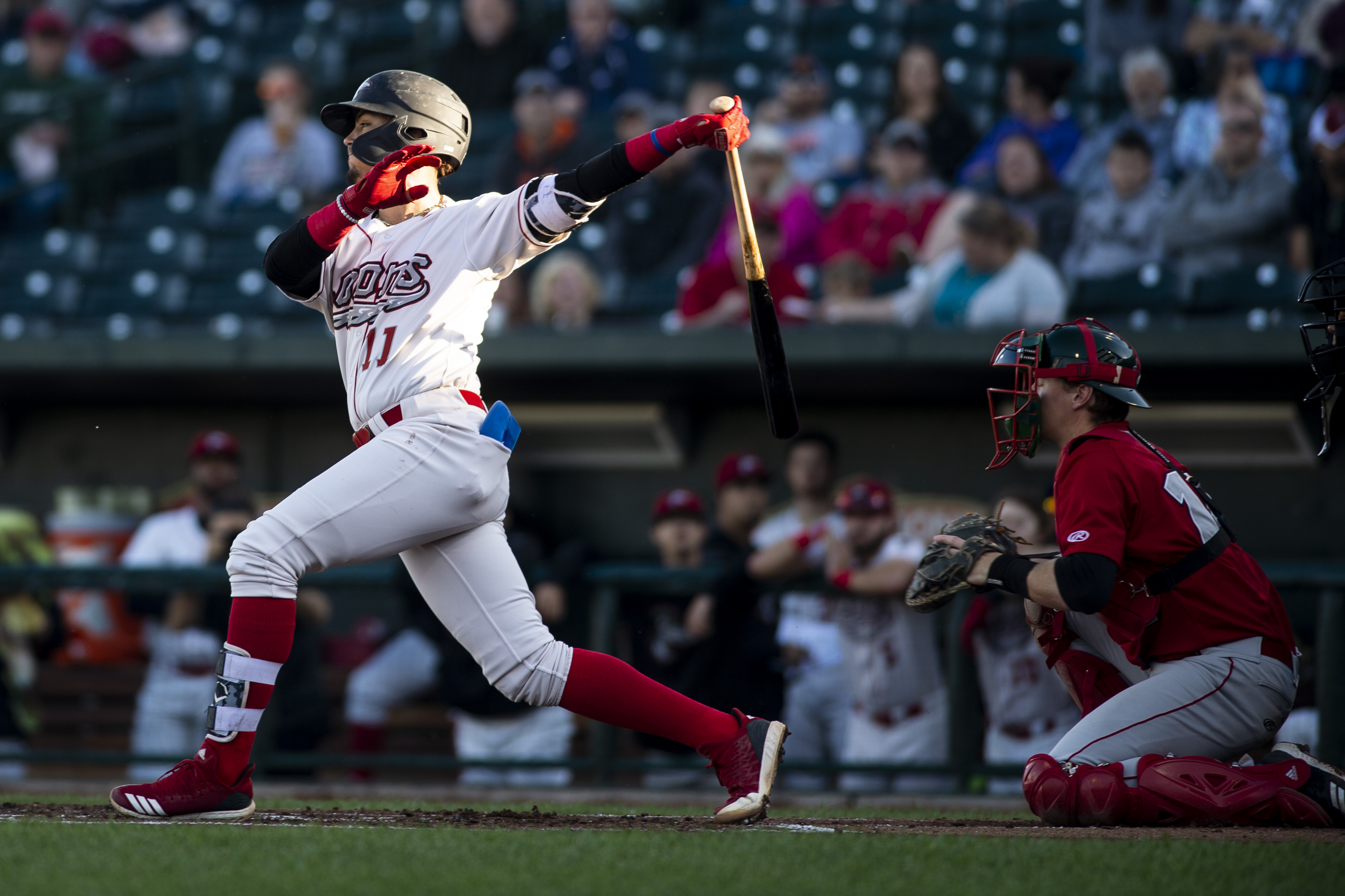 Former CMU star McKinstry makes Great Lakes Loons debut 