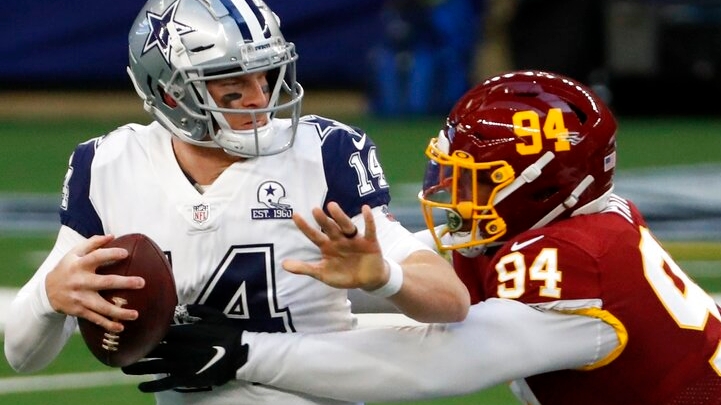 Washington-Cowboys Thanksgiving game most-watched of 2020