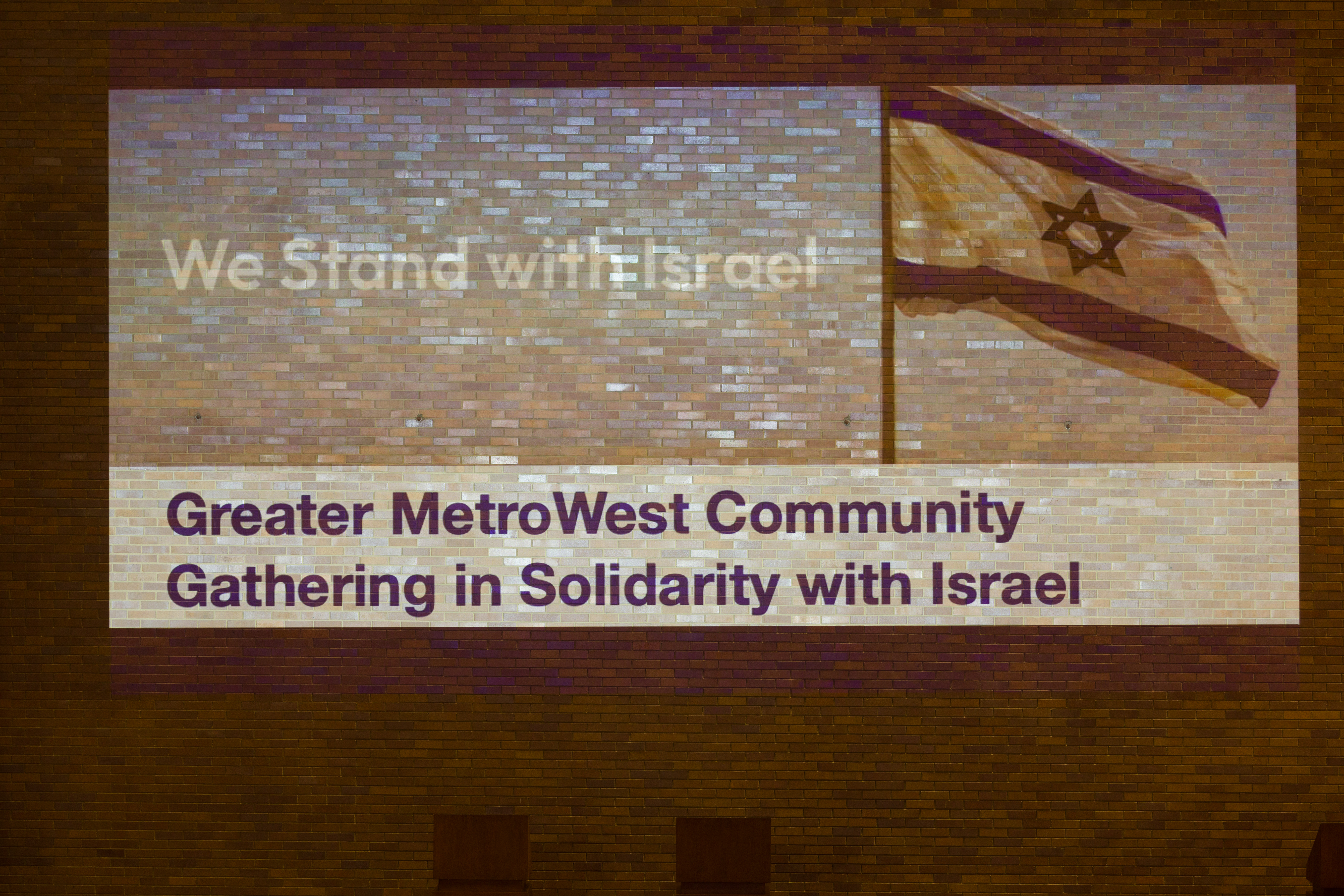 We Stand With Israel: Community Solidarity Gathering