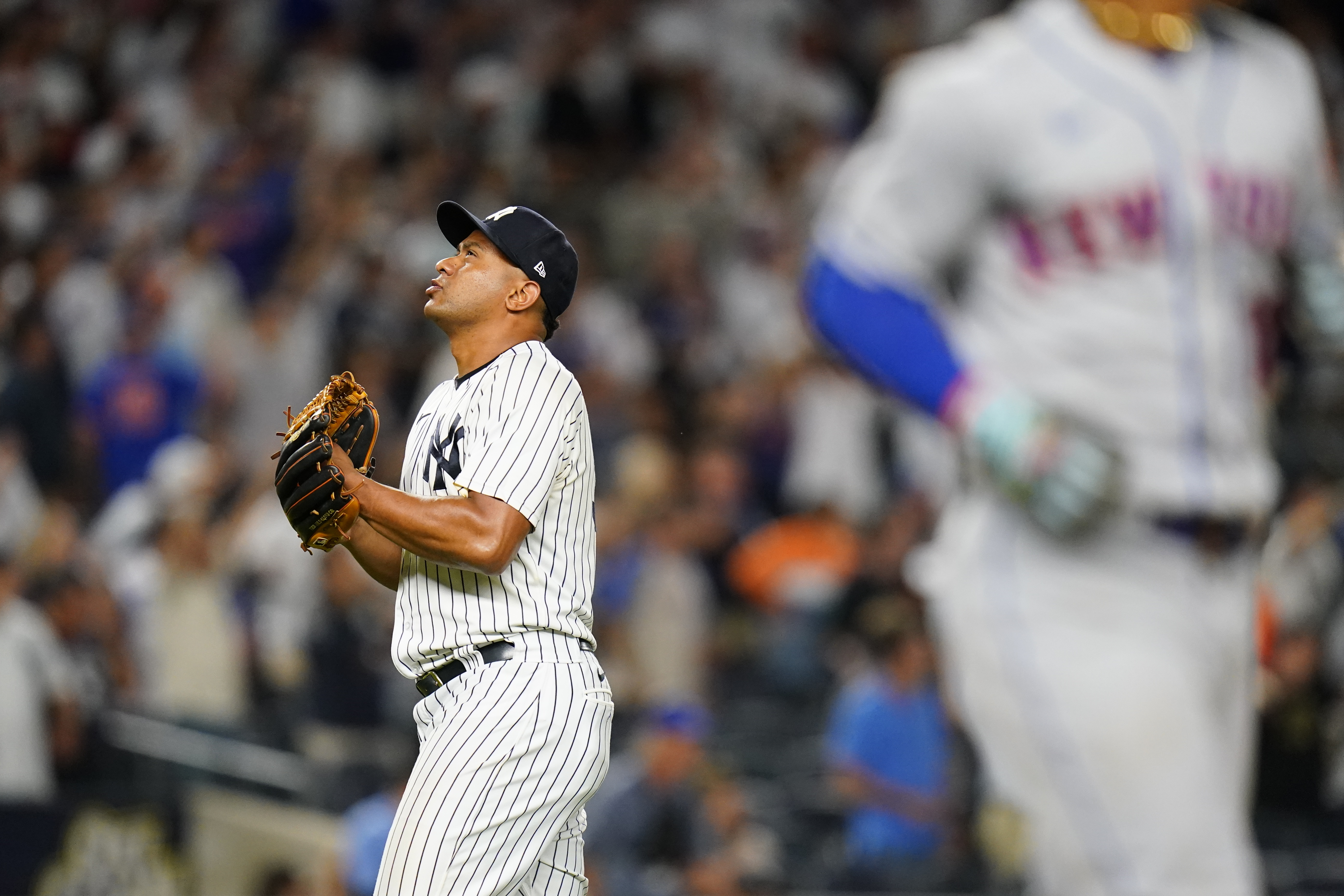 Wandy Peralta of the New York Yankees pitches during the sixth inning  News Photo - Getty Images