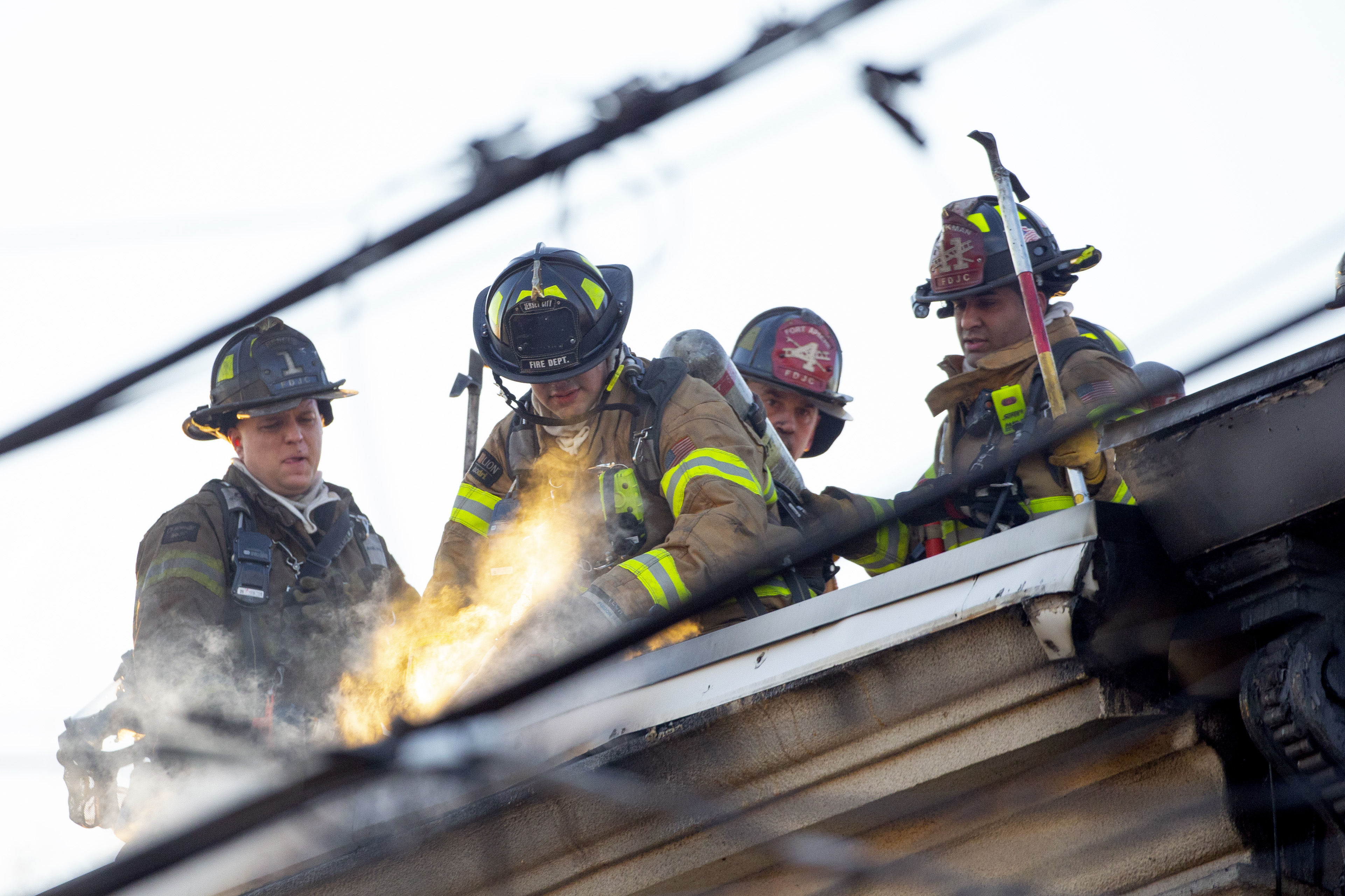 Four alarm fire destroys five homes in Jersey City - nj.com