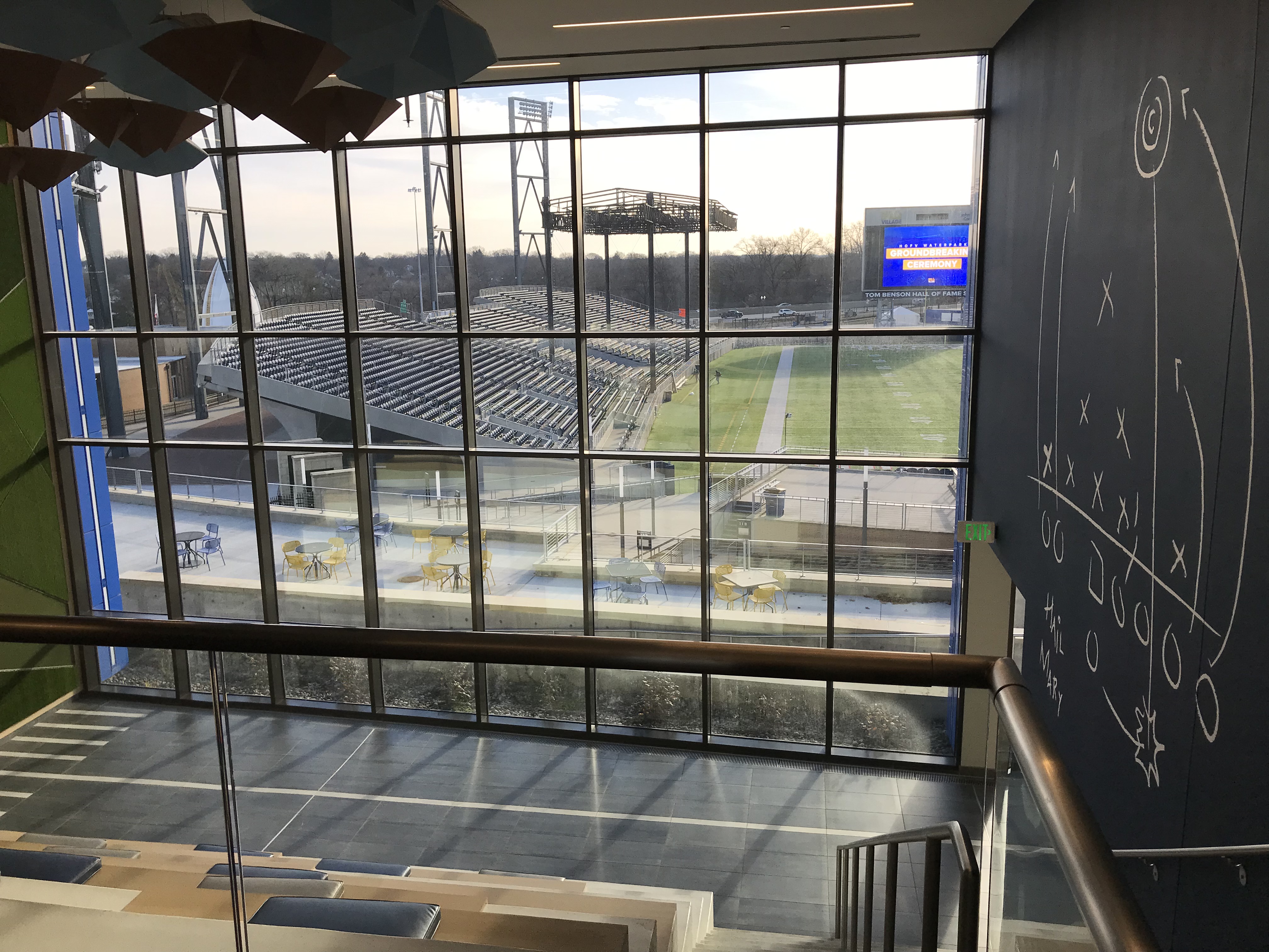 Pro Football Hall of Fame on X: Here's a look at the latest construction  of Tom Benson Hall of Fame Stadium!  / X