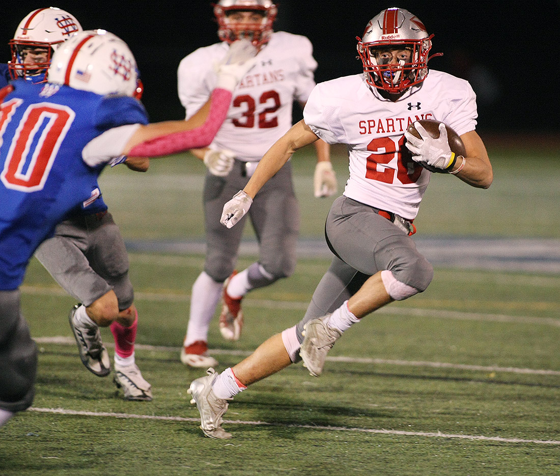 East Longmeadow vs West Side Football 10/7/22 - masslive.com