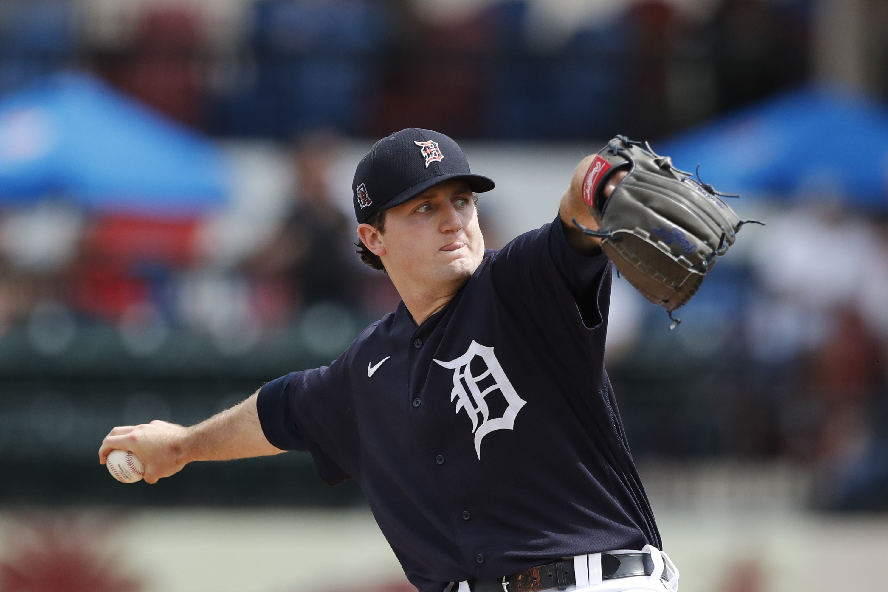 Casey Mize Men's Detroit Tigers Home Jersey - White Authentic