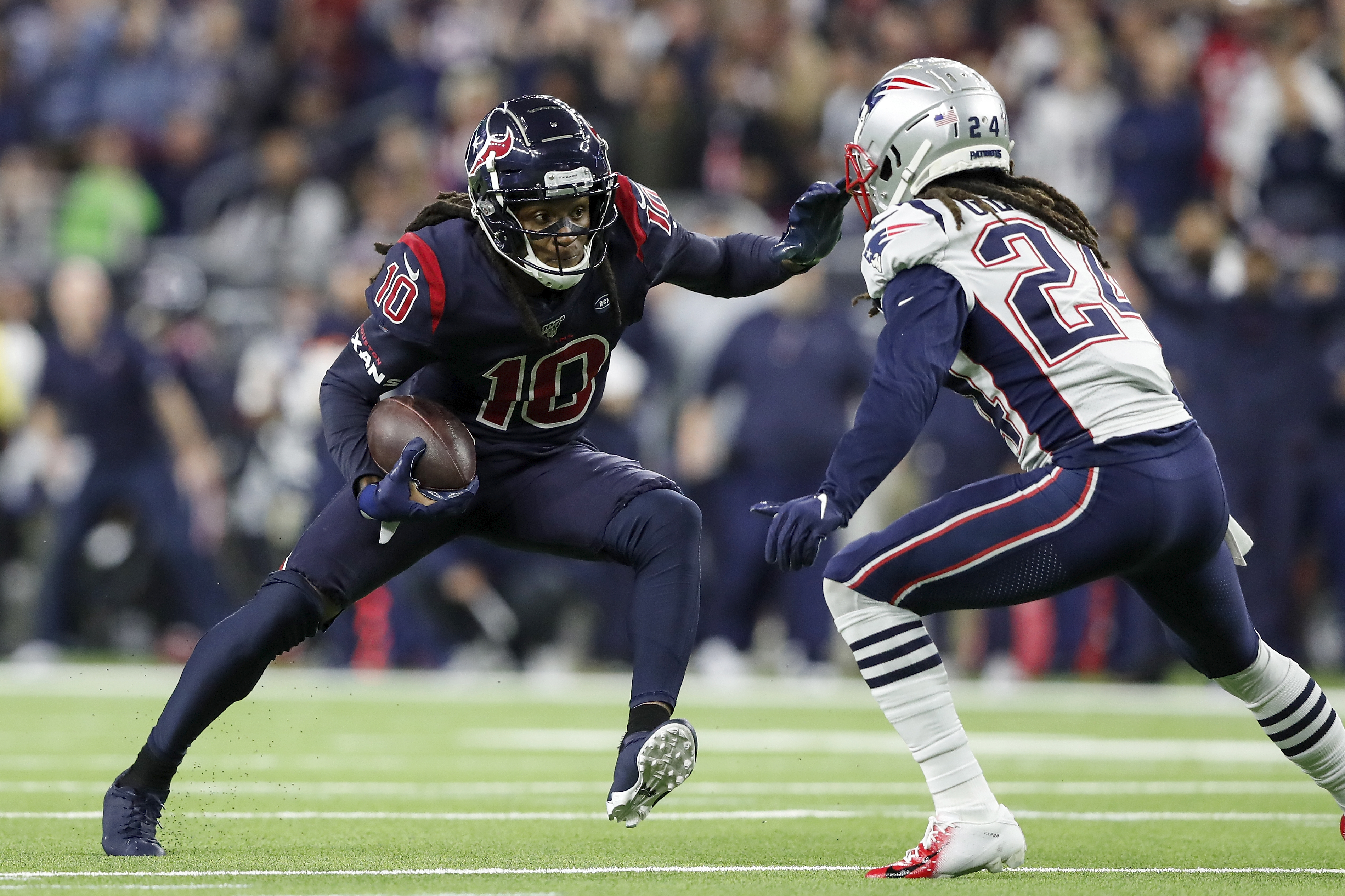 Patriots 'Need' to Trade for Receiver Like DeAndre Hopkins, Rob Gronkowski  Says - Sports Illustrated