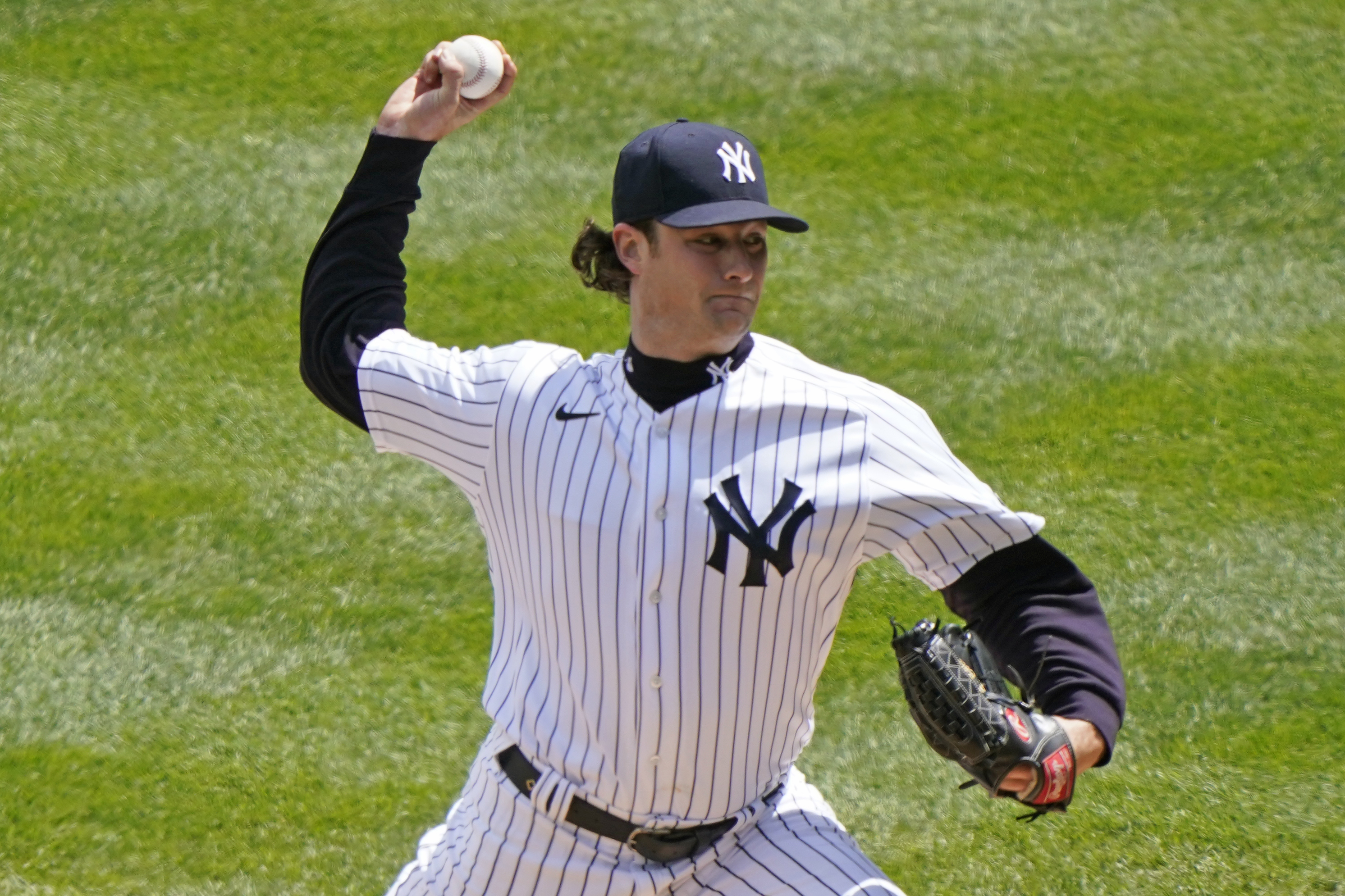 Gerrit Cole takes the mound at Yankee Stadium