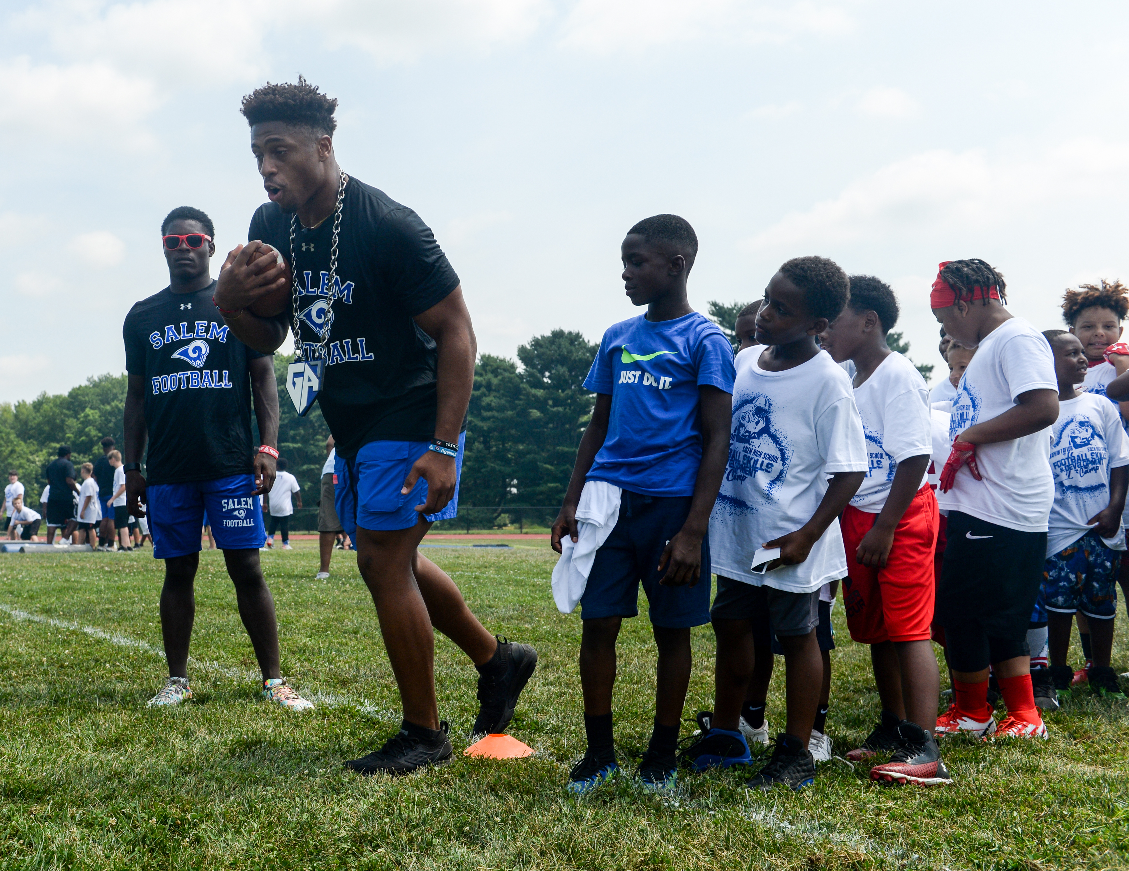 IMAGES: 2023 Jonathan Taylor Football Camp - Jersey Sporting News