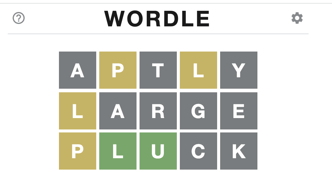 Wordle, the free online word game everyone is playing.