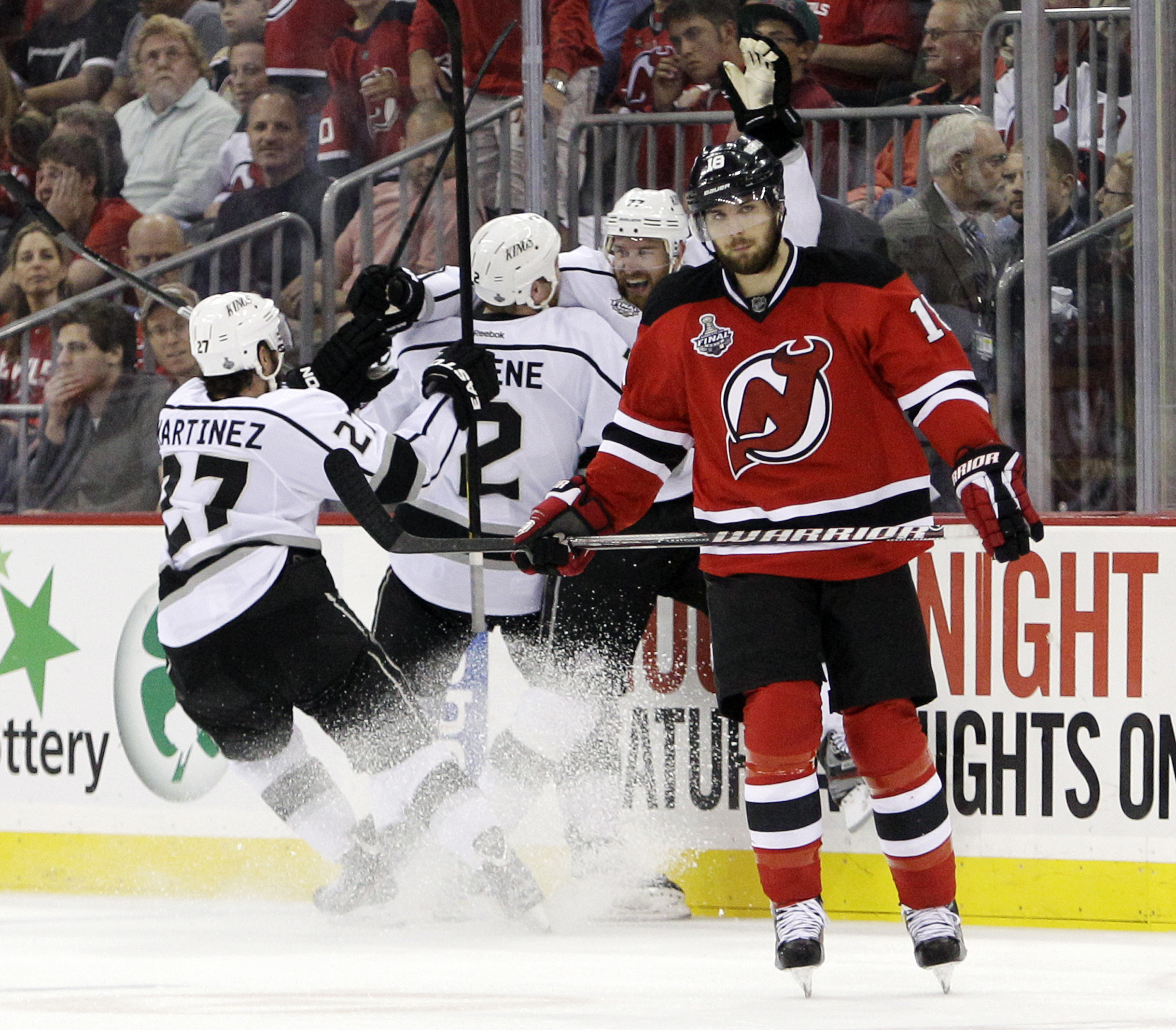 New Jersey Devils stop LA Kings' Stanley Cup final party - for now, NHL