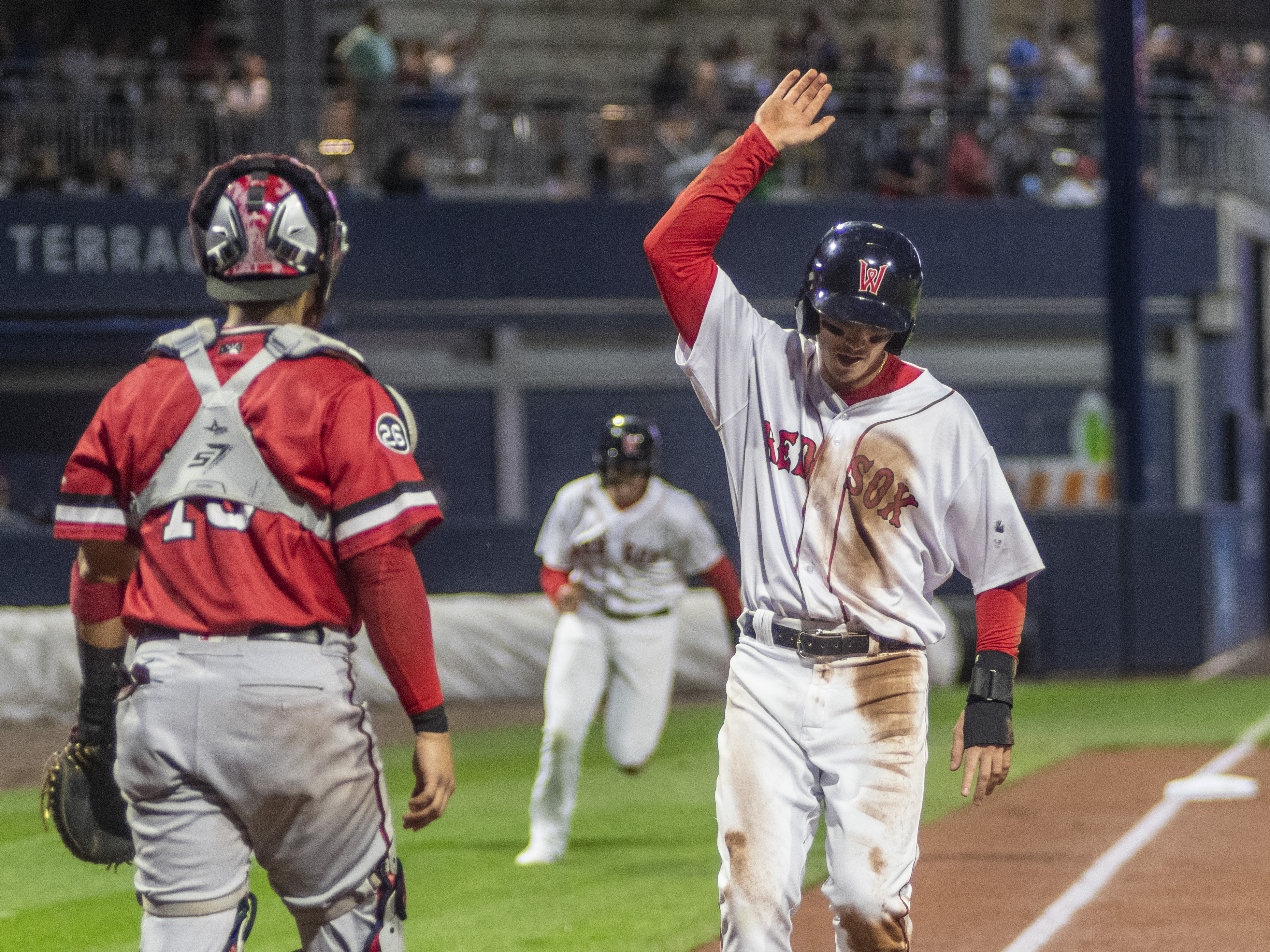 WooSox notebook: Triston Casas makes MLB debut beside and behind former  Worcester teammates 