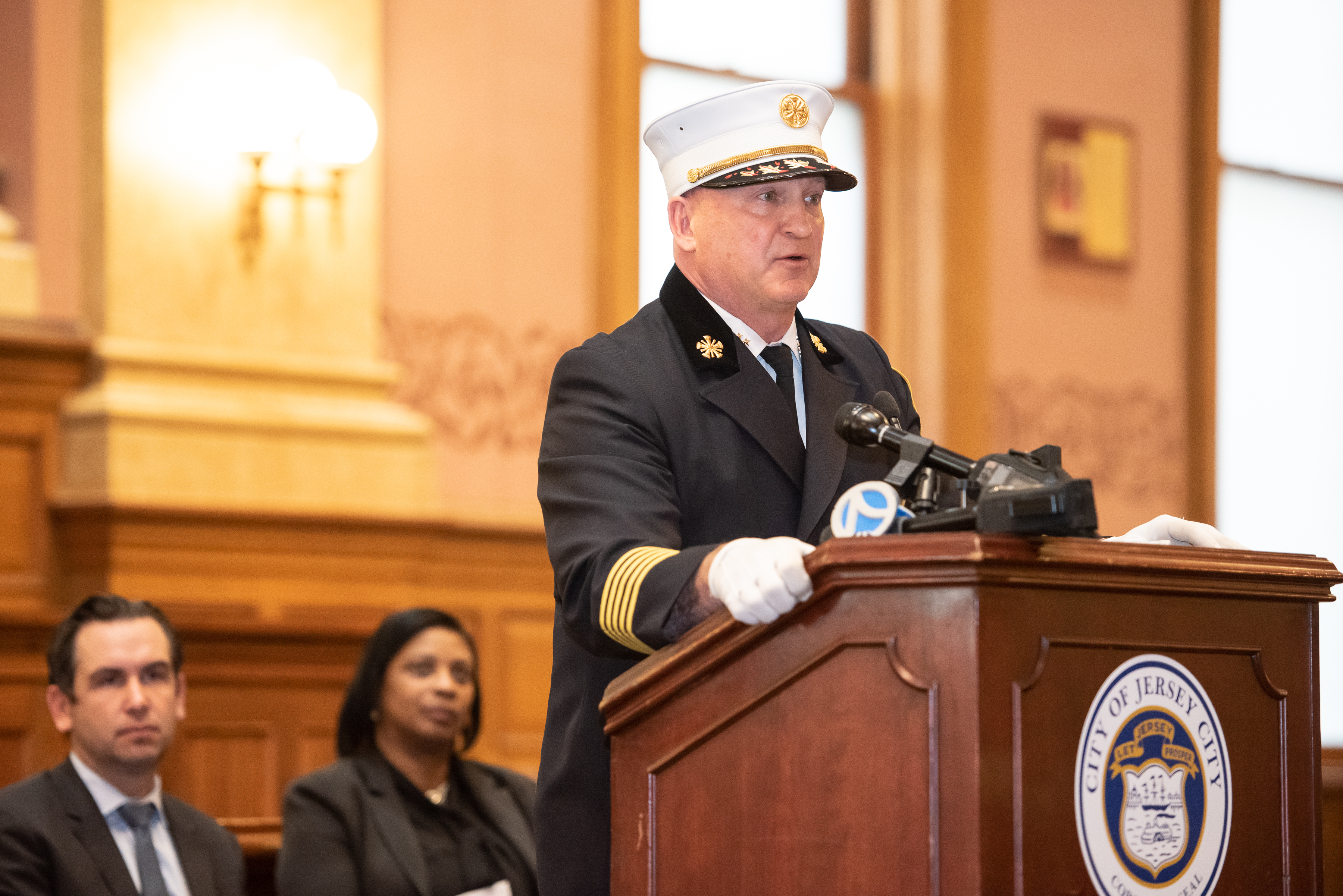 Jersey City swears in its first female deputy fire chief - nj.com