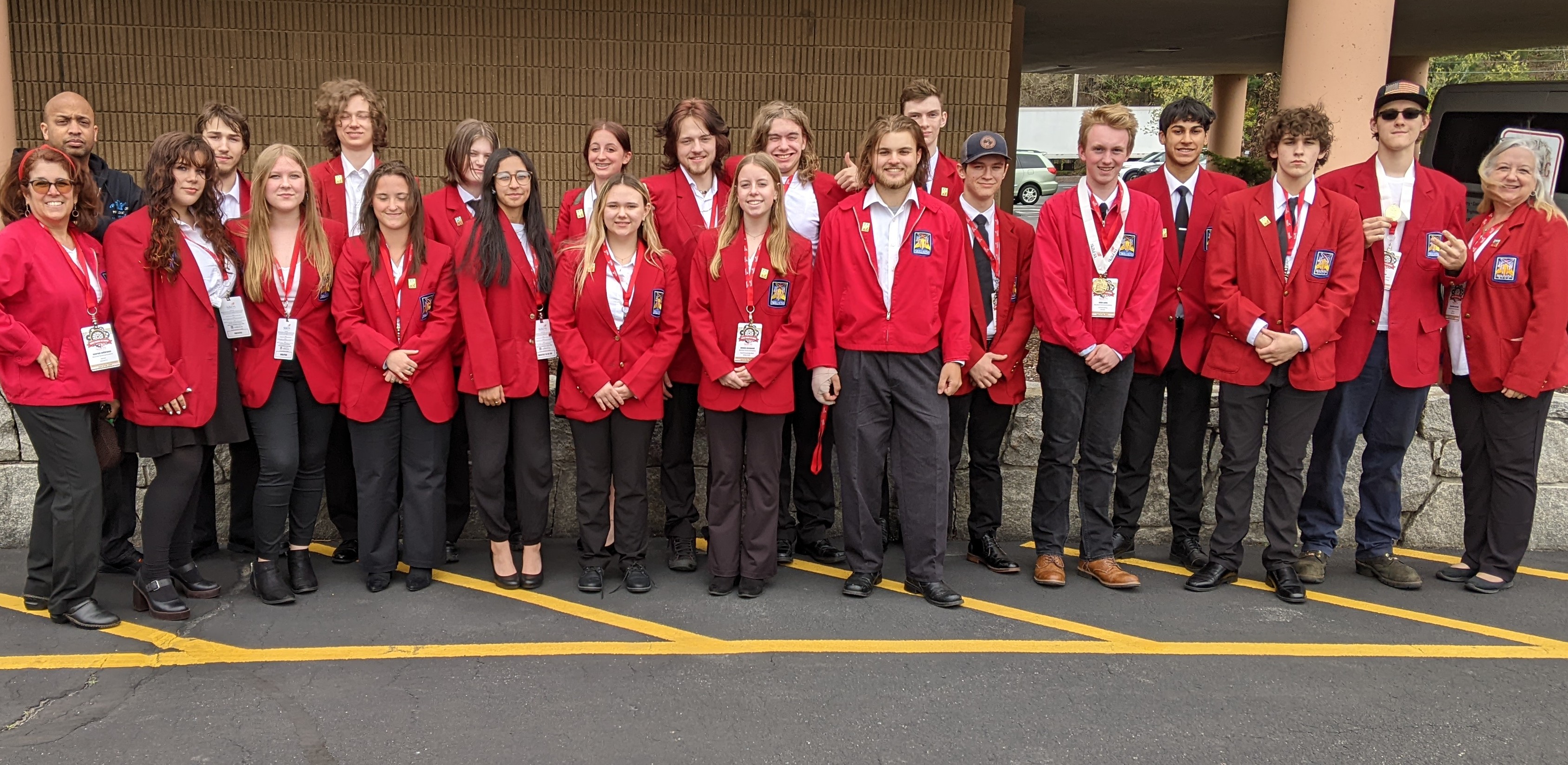 Students compete in first live SkillsUSA Cabinetmaking contest since 2019