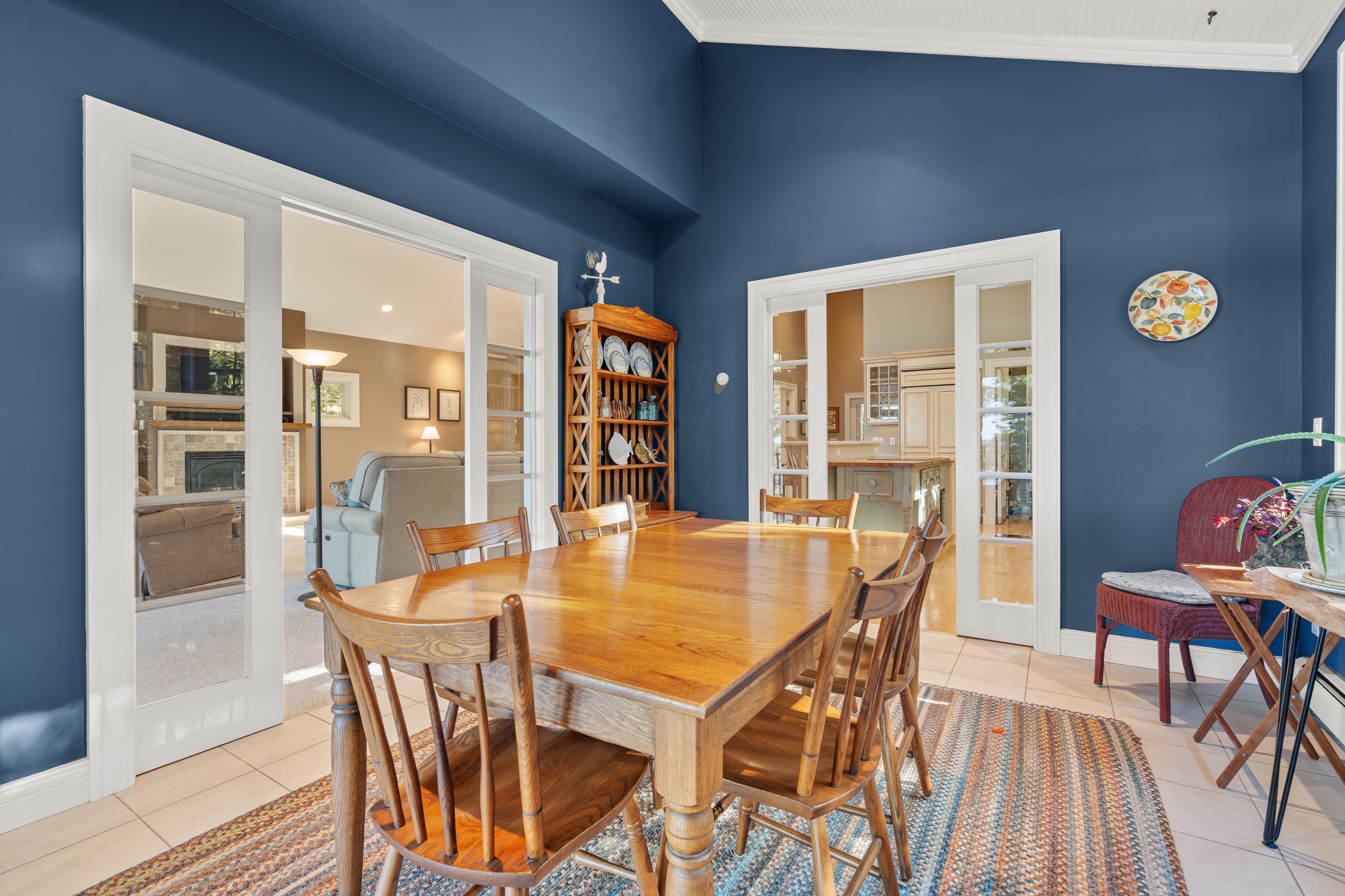 Interior photographs of 4093 Lake Shore Drive in Charlevoix, this gem is listed at $2,099,900 through Berkshire Hathaway HomeServices Michigan Real Estate – Traverse City and The Crane Group with associate broker Johnny Crane and his brother, co-listing agent Matt Crane.