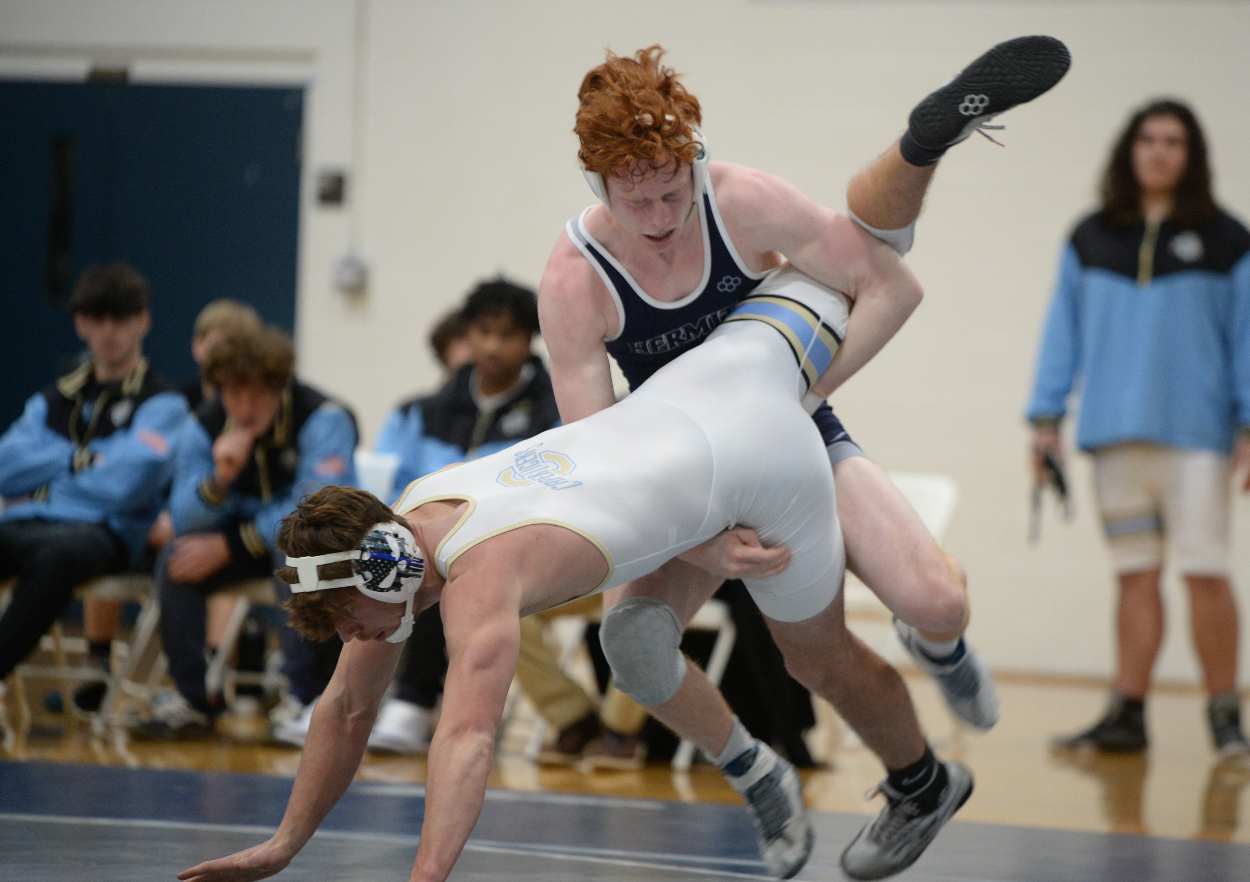 Cape wrestling pins St. Georges 54-9 and Charter School 48-18