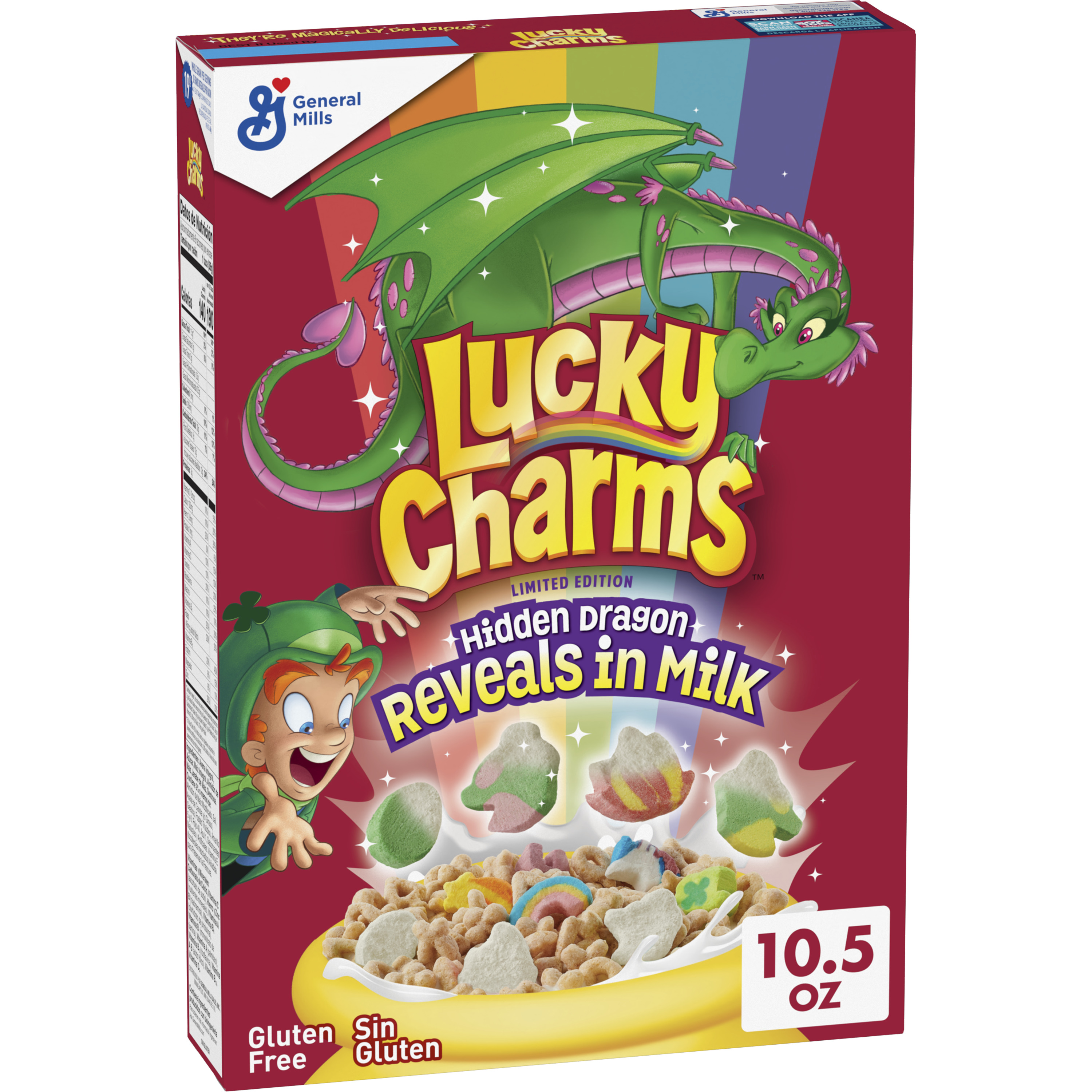The New Lucky Charms Clusters Cereal Is Filled With Even More Marshmallow  Than Usual
