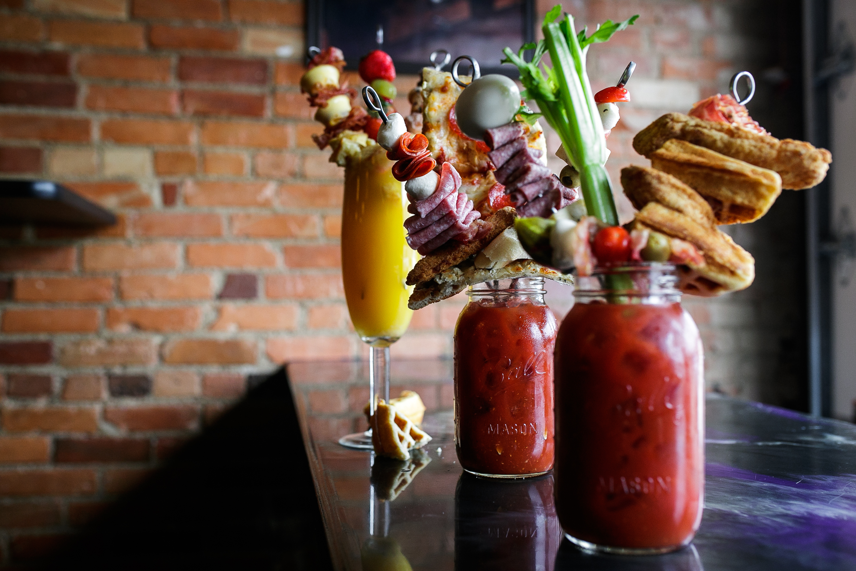 Mimosa, Bloody Mary, or Margarita Bar Delivery & Setup with Alcohol, Mixers,  and More Included