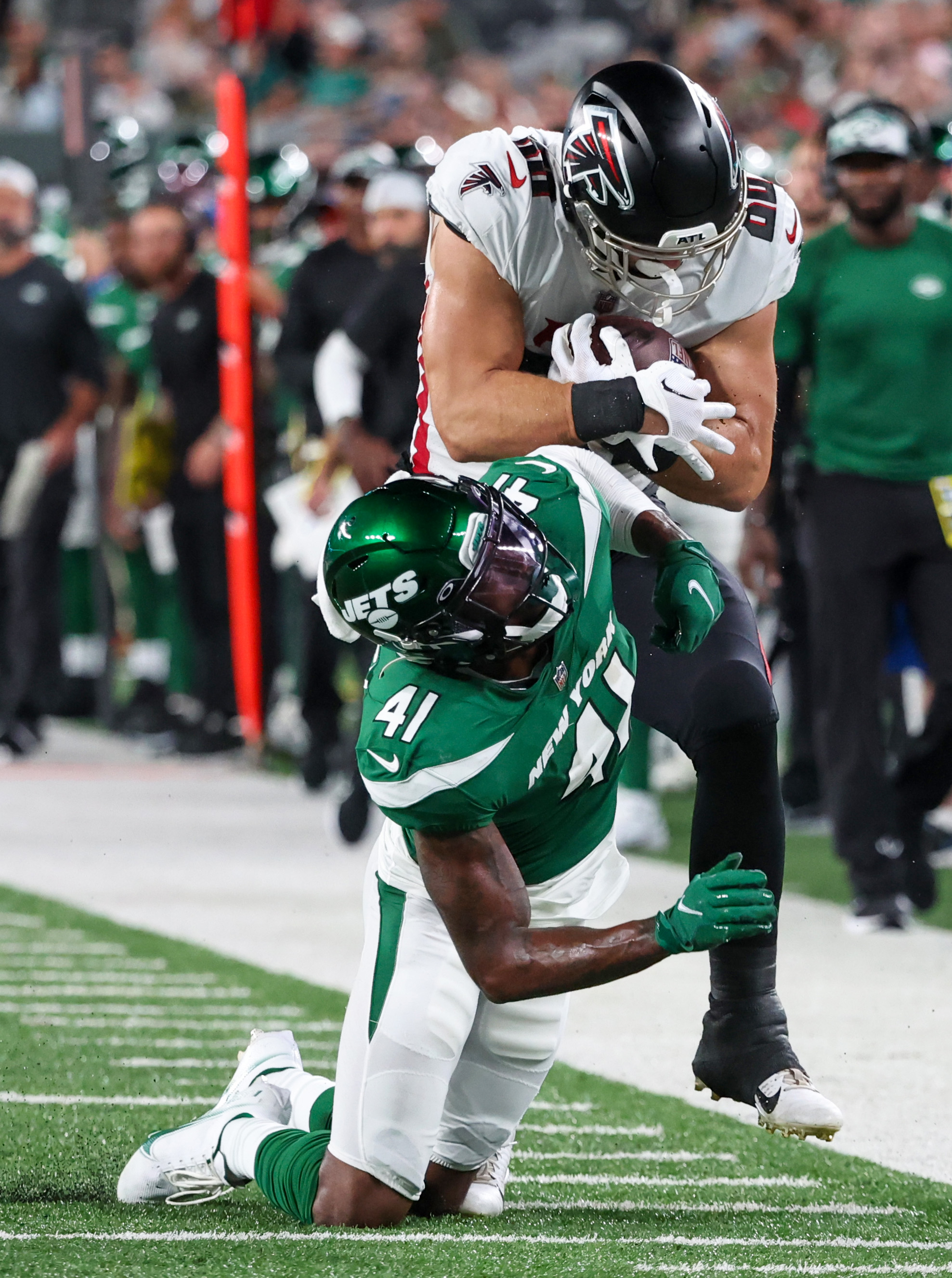 Jets-Falcons Game Recap  Chris Streveler Rallies Jets Again