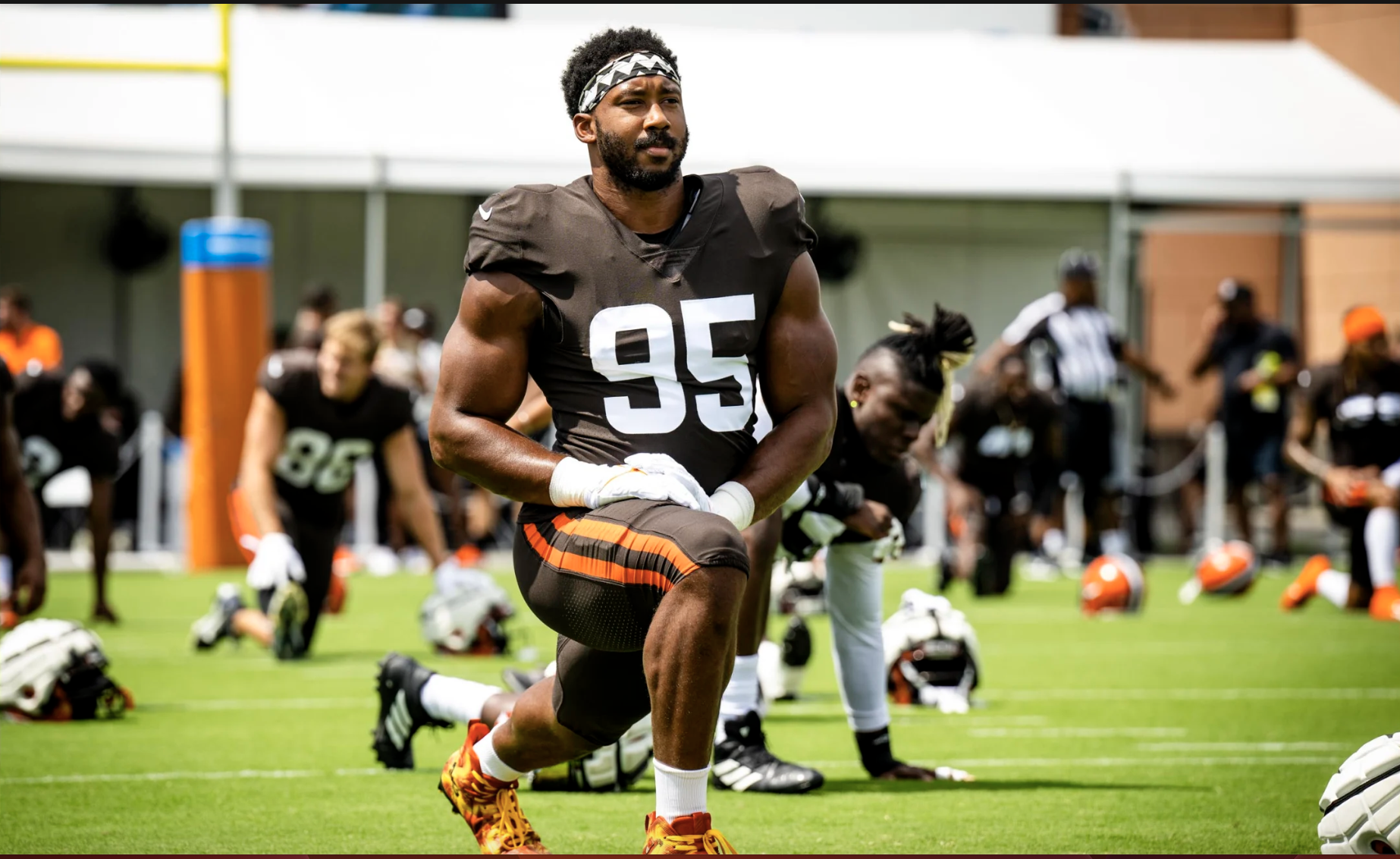 Myles Garrett a cornerstone, but rest of Cleveland defensive line