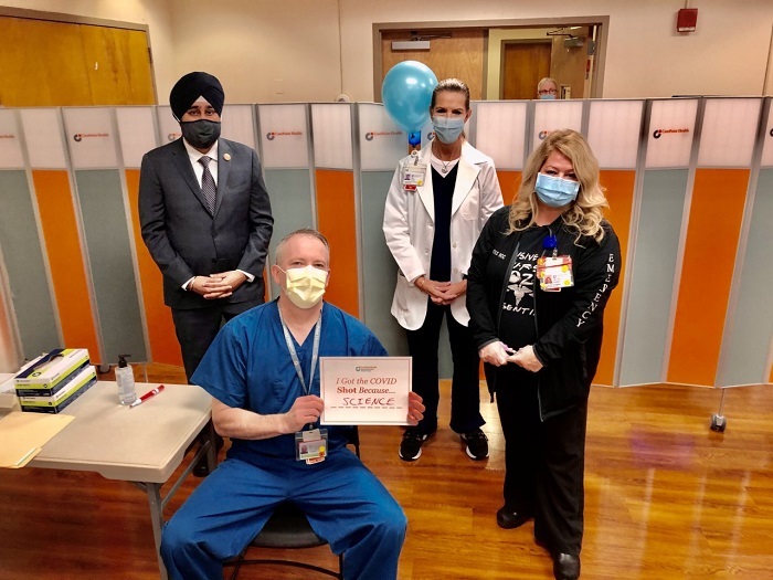 Hoboken University Medical Center provides COVID-19 vaccines; West New ...