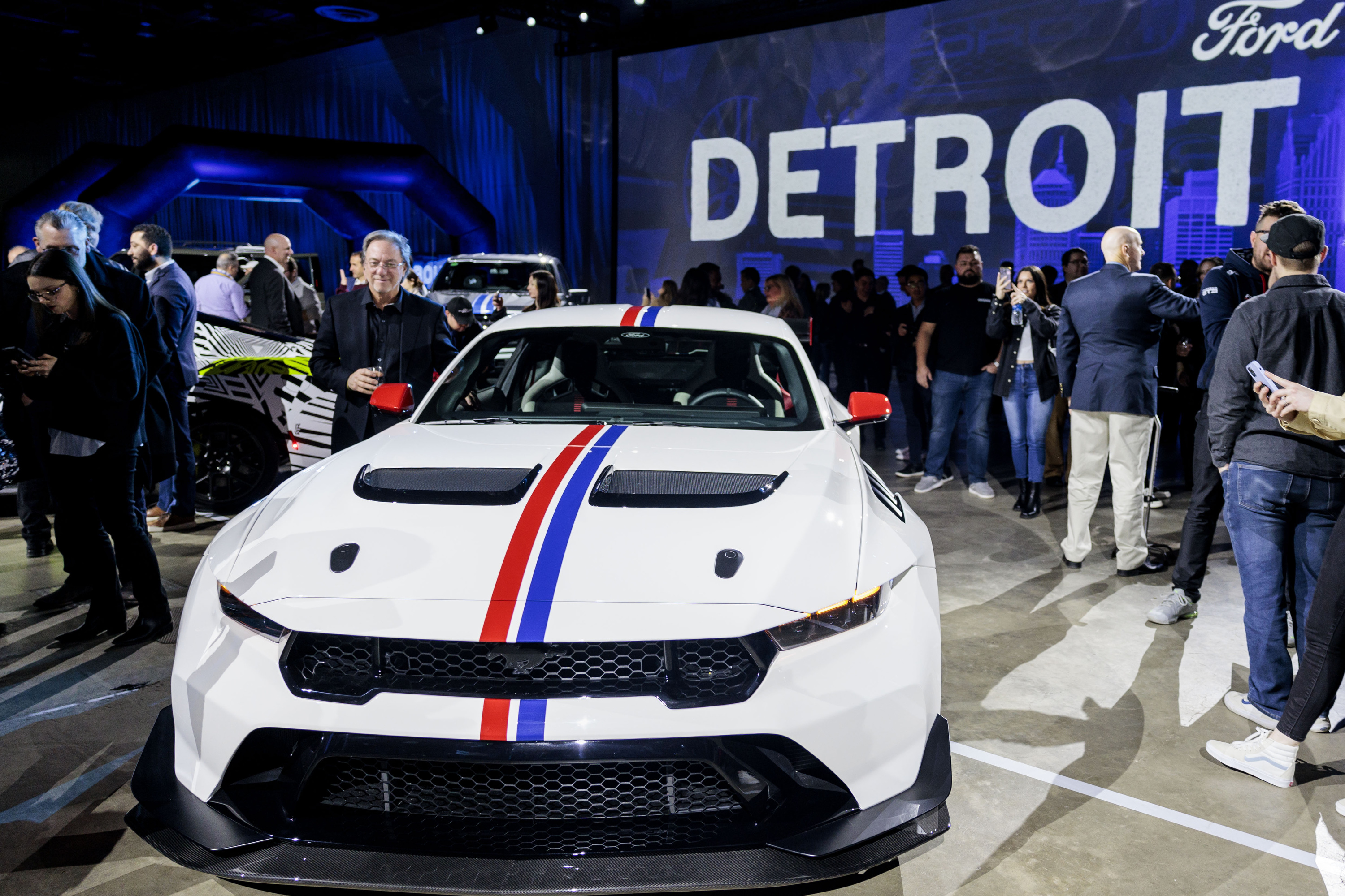 Ford hosts 'Detroit Proud' event, unveils new Mustang editions ahead of ...