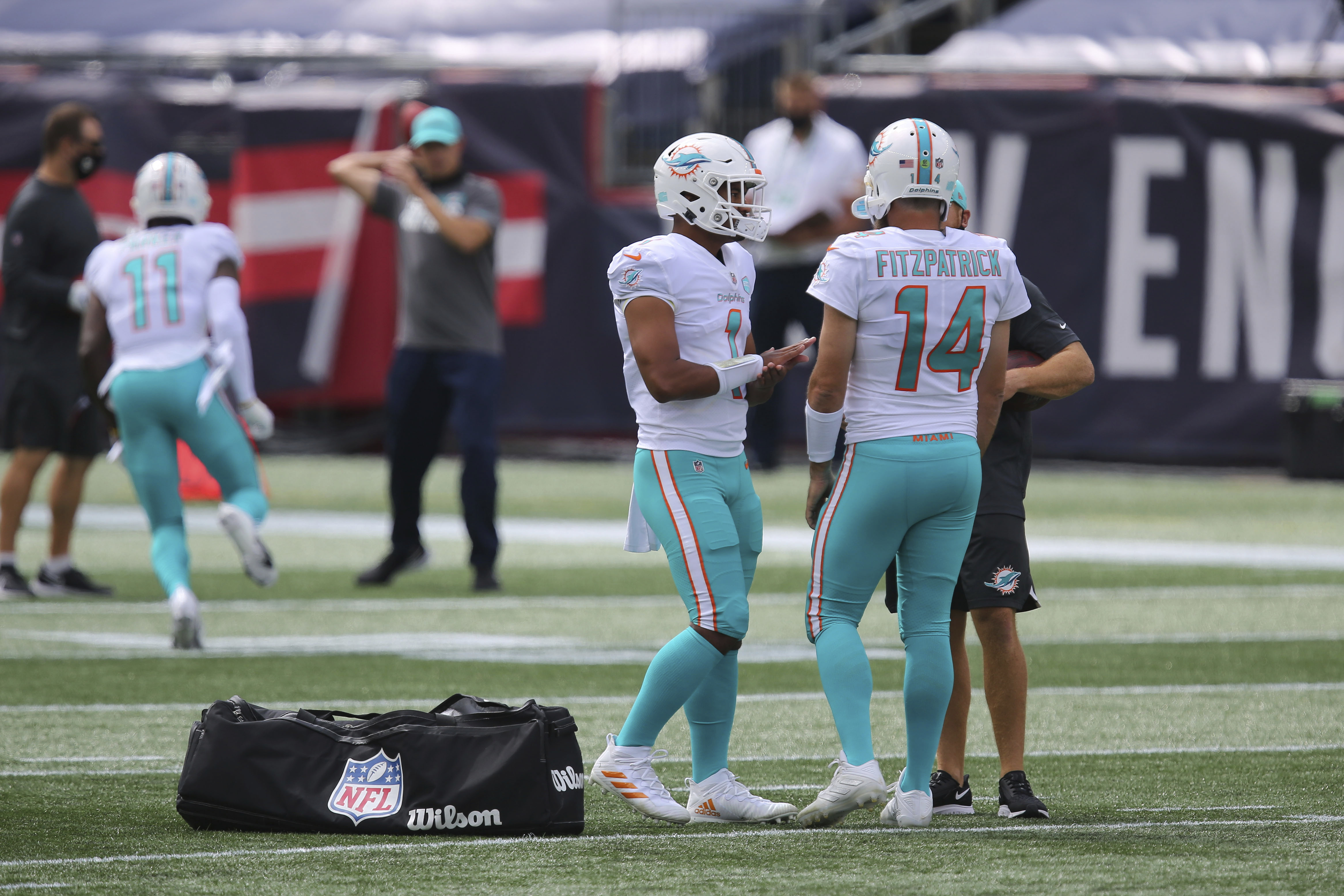 Miami Dolphins play the 49ers in San Francisco with Fitzpatrick at QB