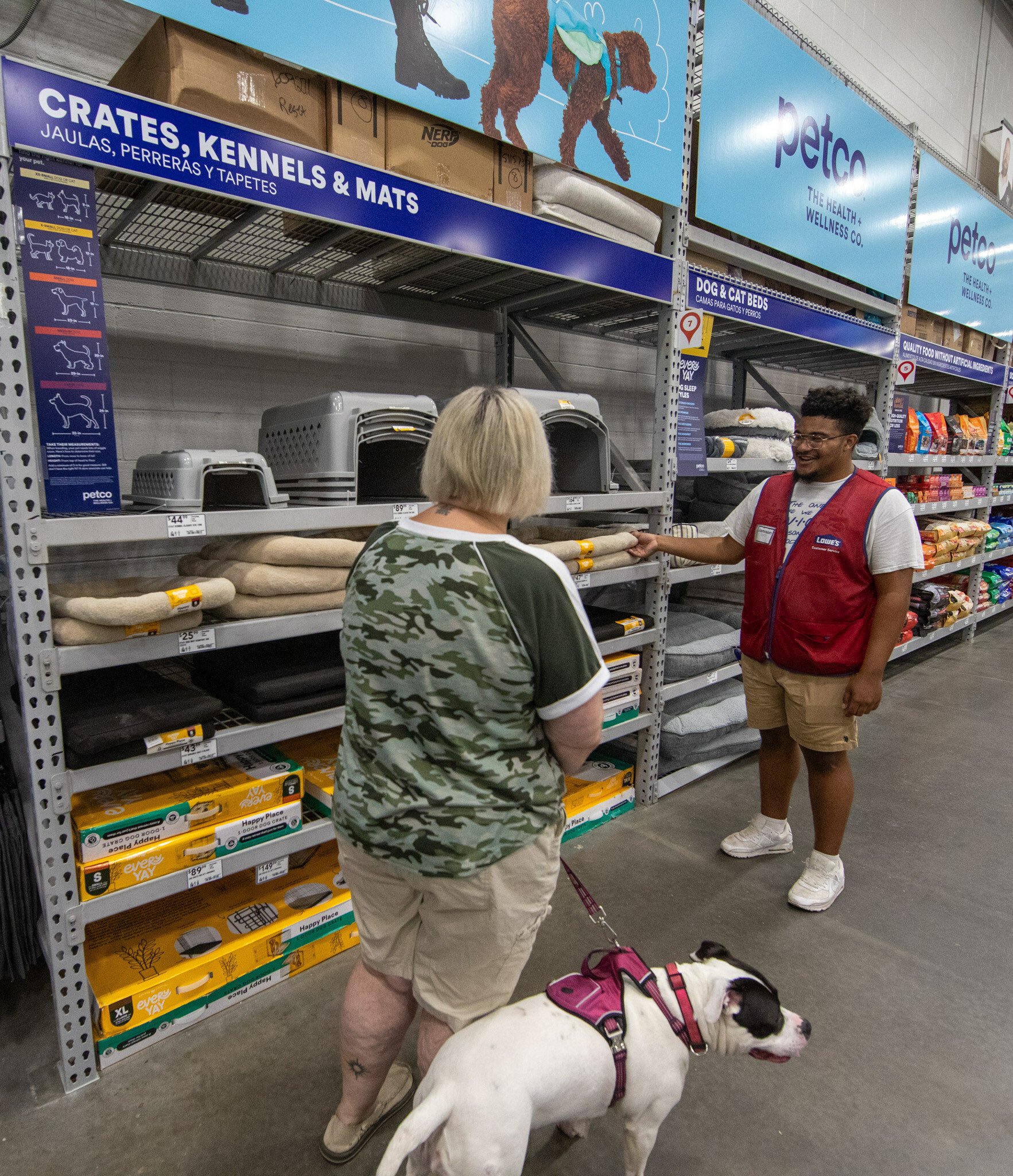 Buy lumber and dog food at the same place Lowe s expands its