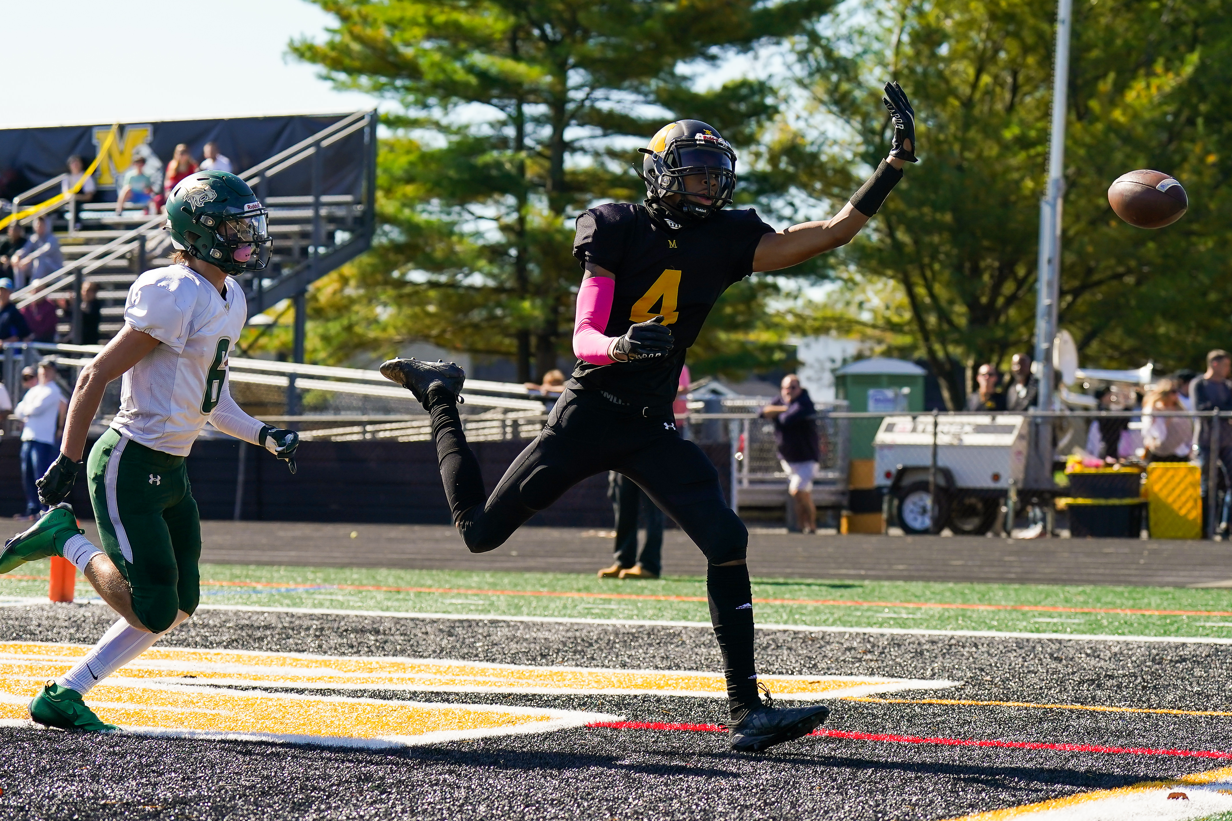 Football: Pinelands Regional vs Monmouth Regional on October 15