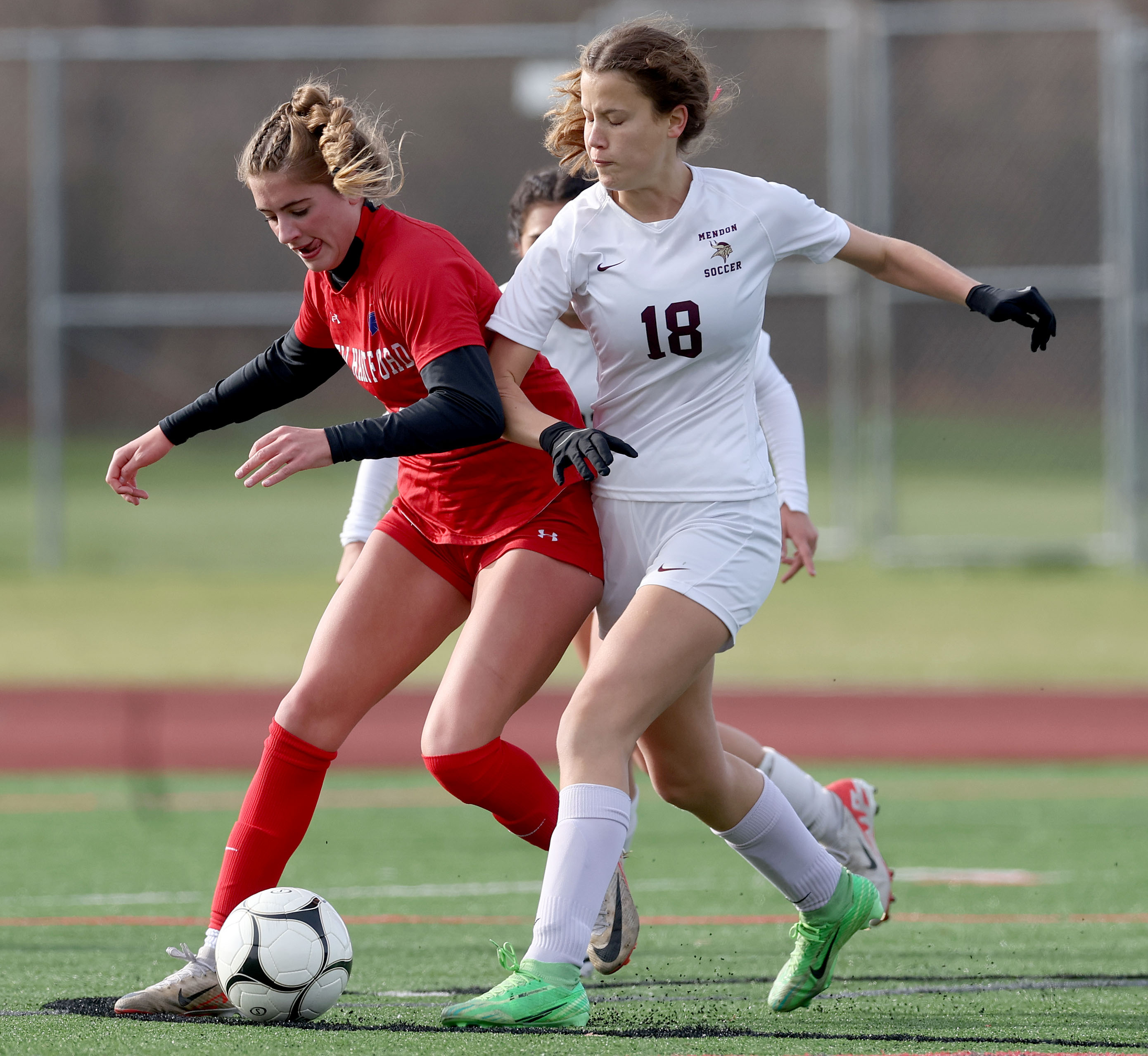 High School Girls Soccer: New Hartford vs Pittsford Mendon in the Class ...