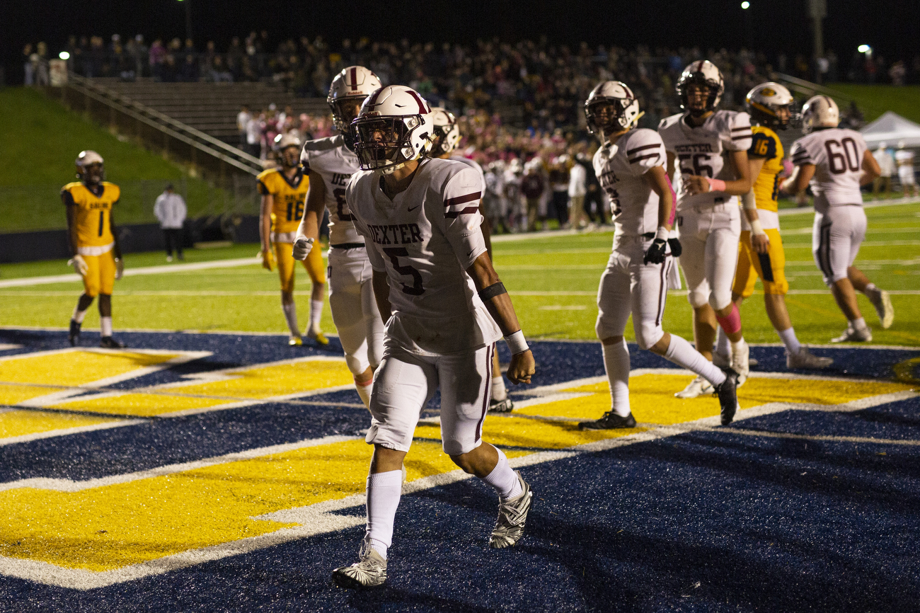 Saline vs Dexter high school football game - mlive.com