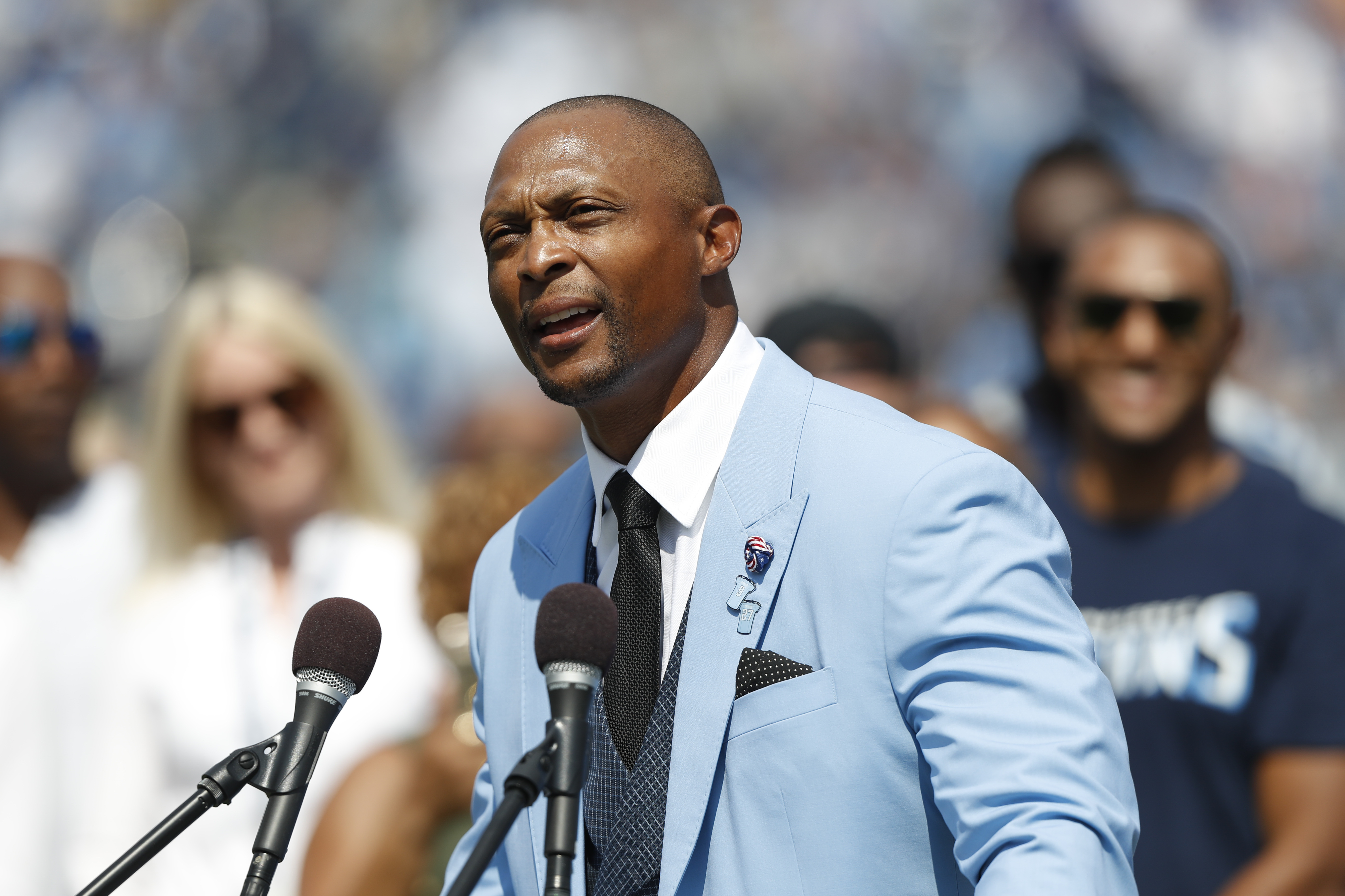 Eddie George talks coaching and transiting from the NFL to