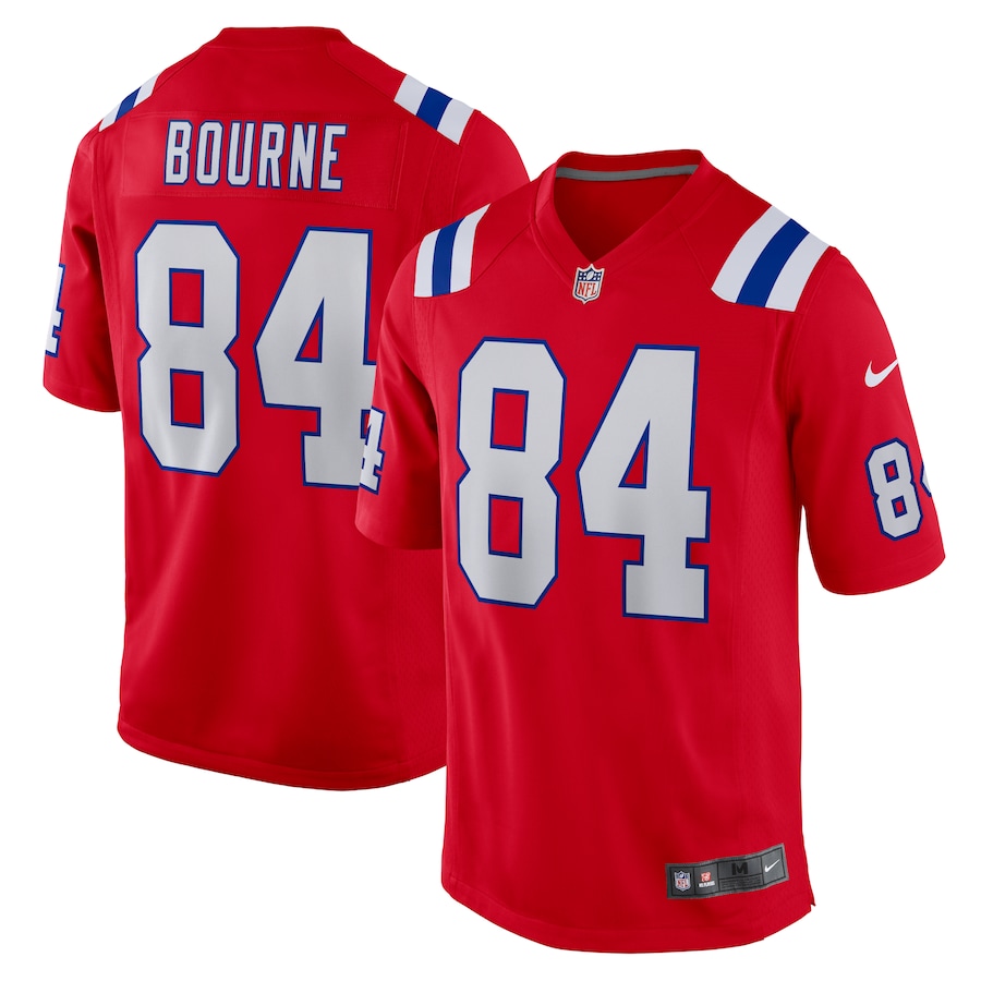 Mac Jones New England Patriots Nike Youth Game Jersey - Red