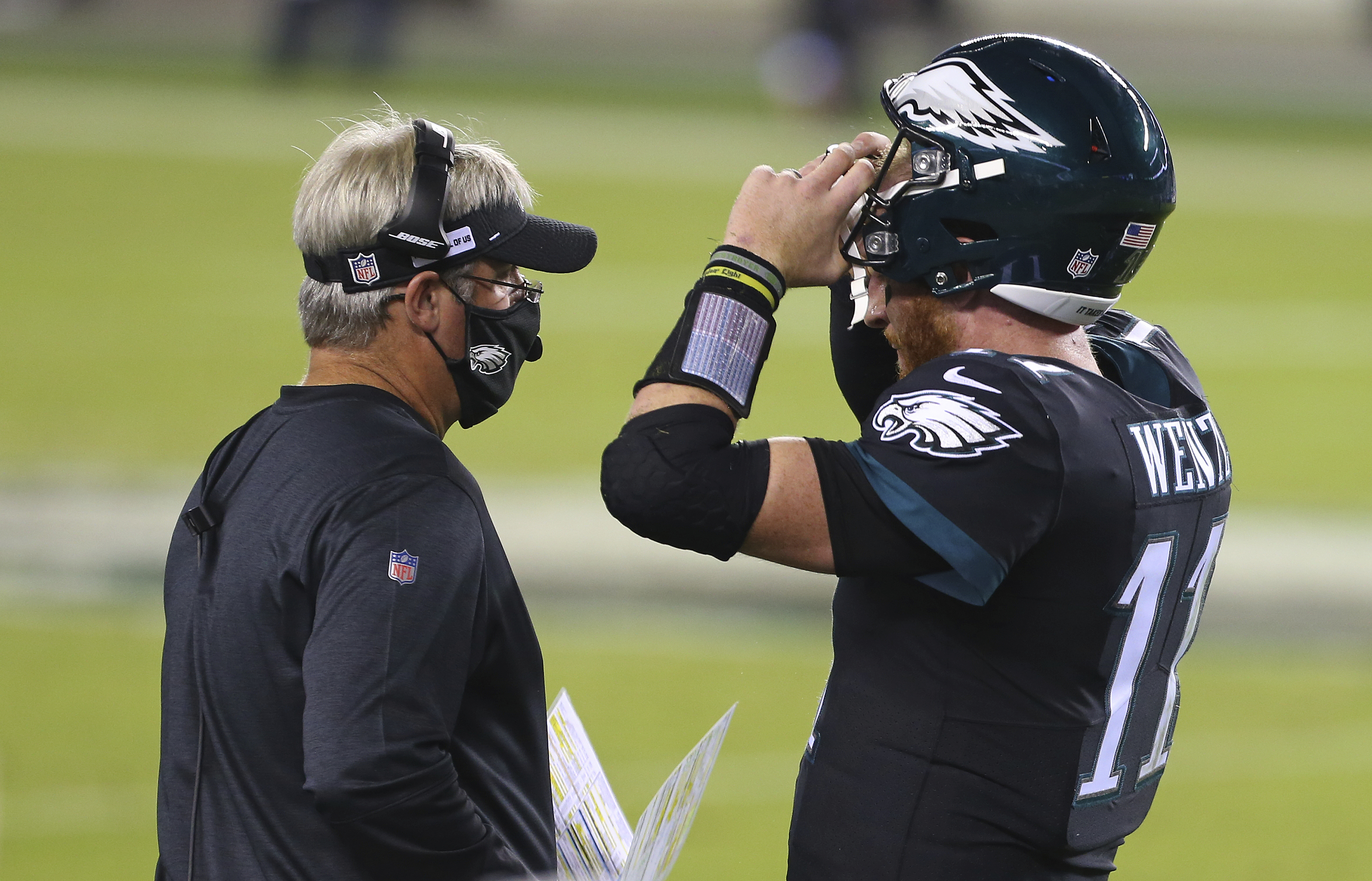 Here's what Eagles' Doug Pederson said about Carson Wentz's