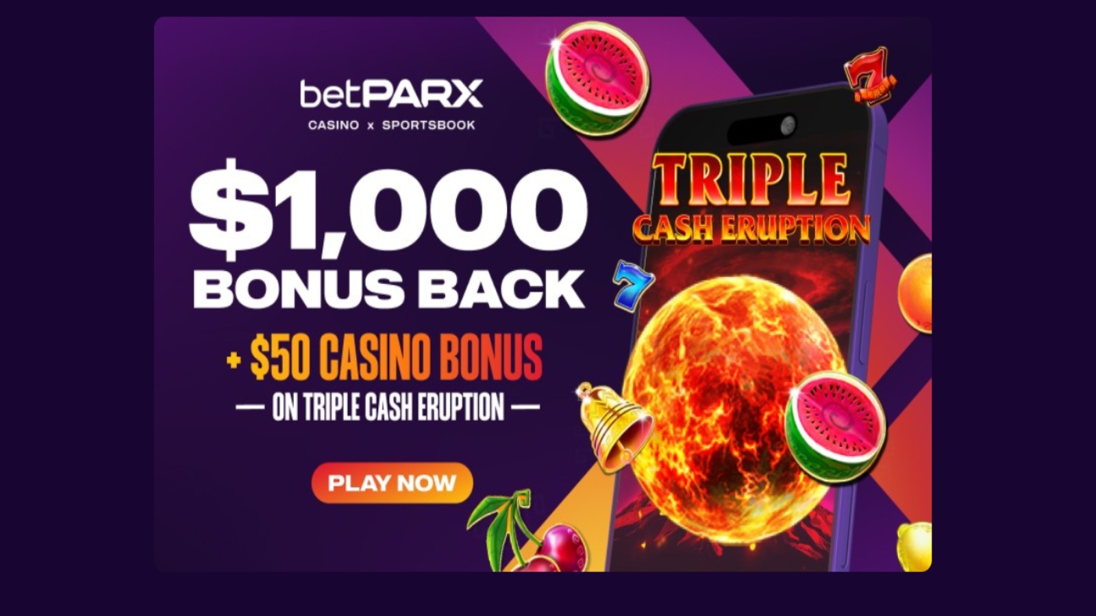 betPARX Casino promo code – New reload bonus up to $1,000 this weekend -  al.com