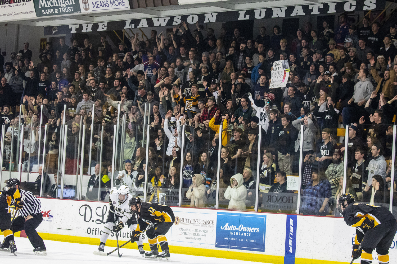 WMU Hockey on X: Can't make it to Lawson tomorrow? Catch the