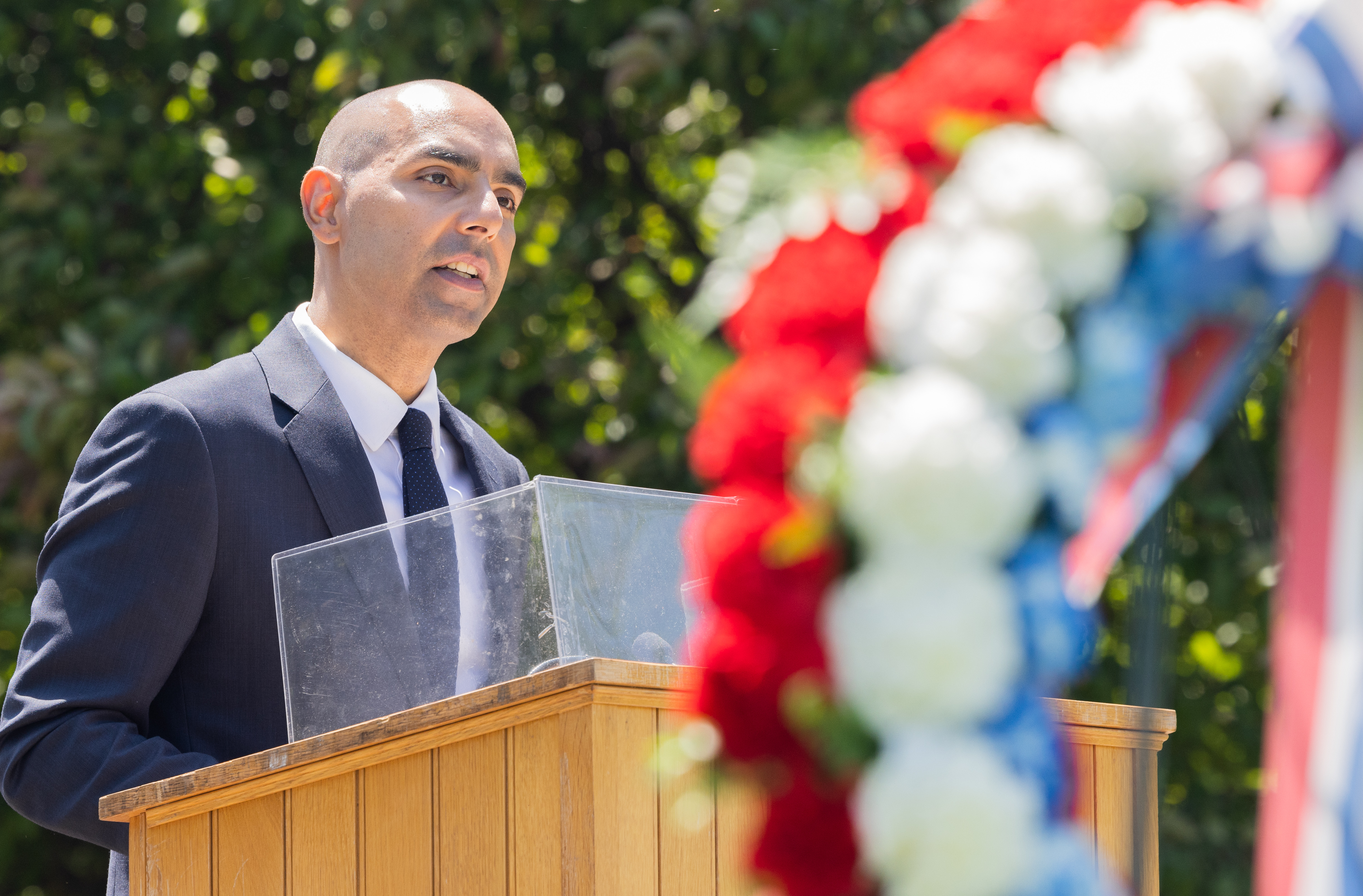 Memorial Day ceremony at the Massachusetts Veterans' Memorial Cemetery ...