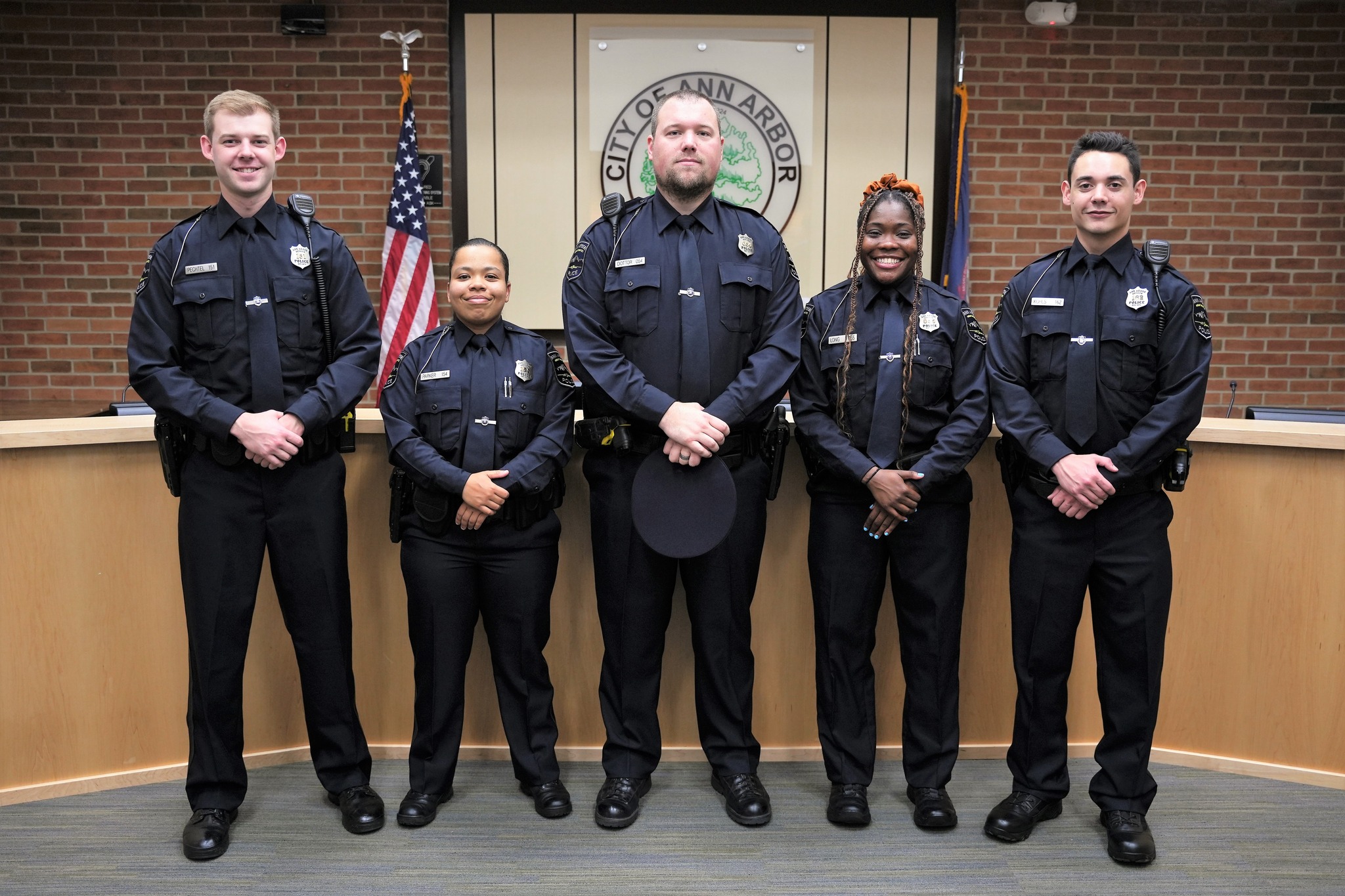 ann-arbor-police-department-welcomes-five-new-officers-to-the-force