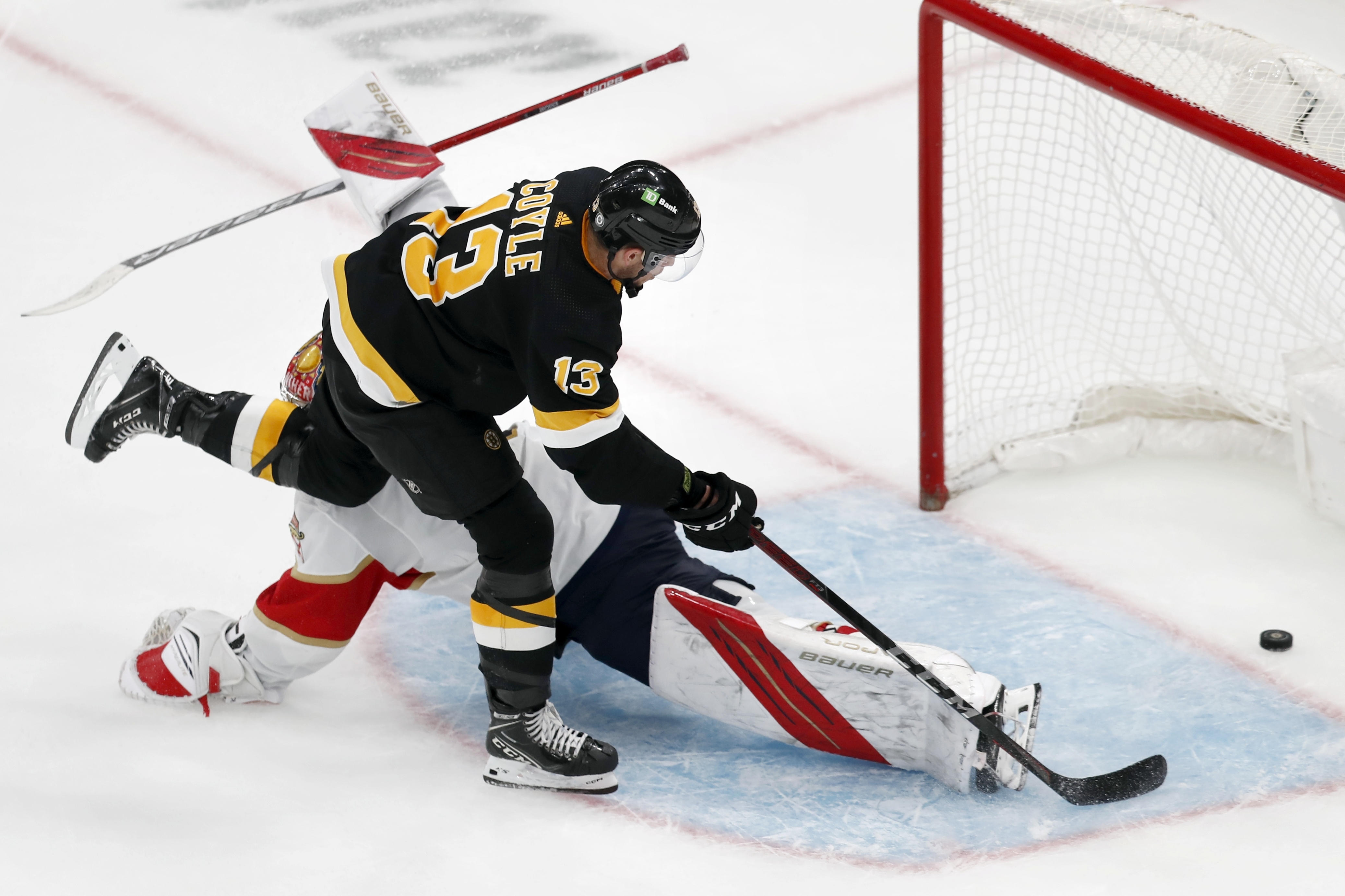 Bruins Playoffs 2019: Charlie Coyle's overtime goal gives Boston 3-2 win  over Columbus in Game 1 (video) 