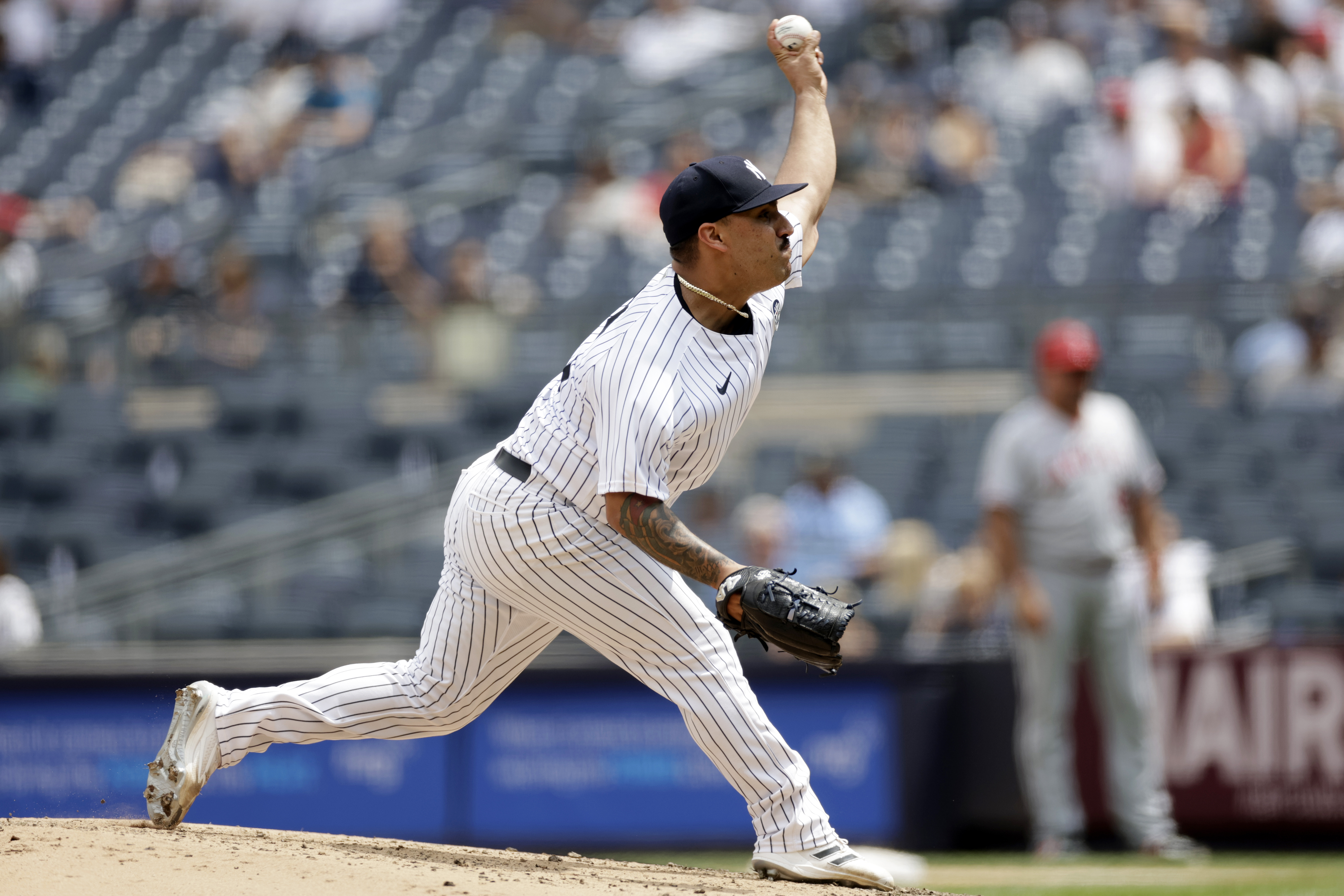 Inside the box score of Yankees' doubleheader sweep: Jameson Taillon, Clay  Holmes dominate as club chases history 